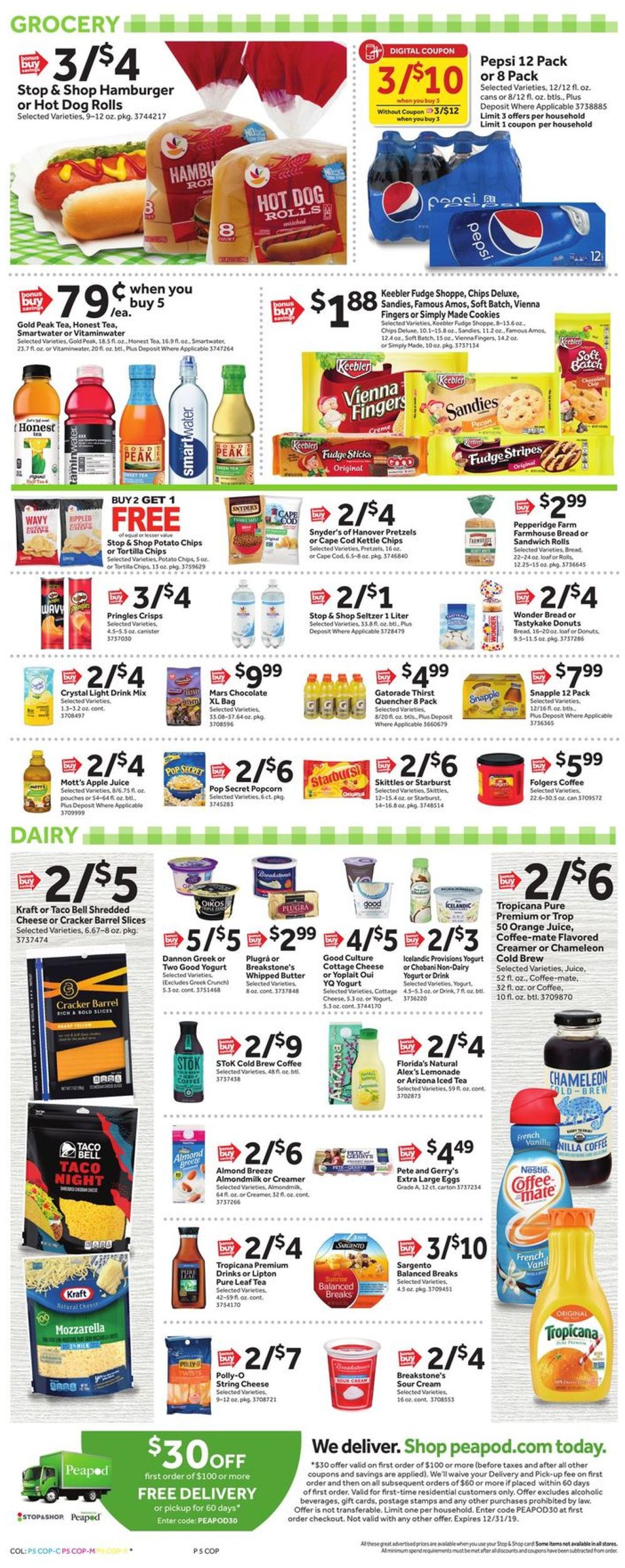 Stop and Shop Weekly Ad Circular - valid 07/19-07/25/2019 (Page 9)