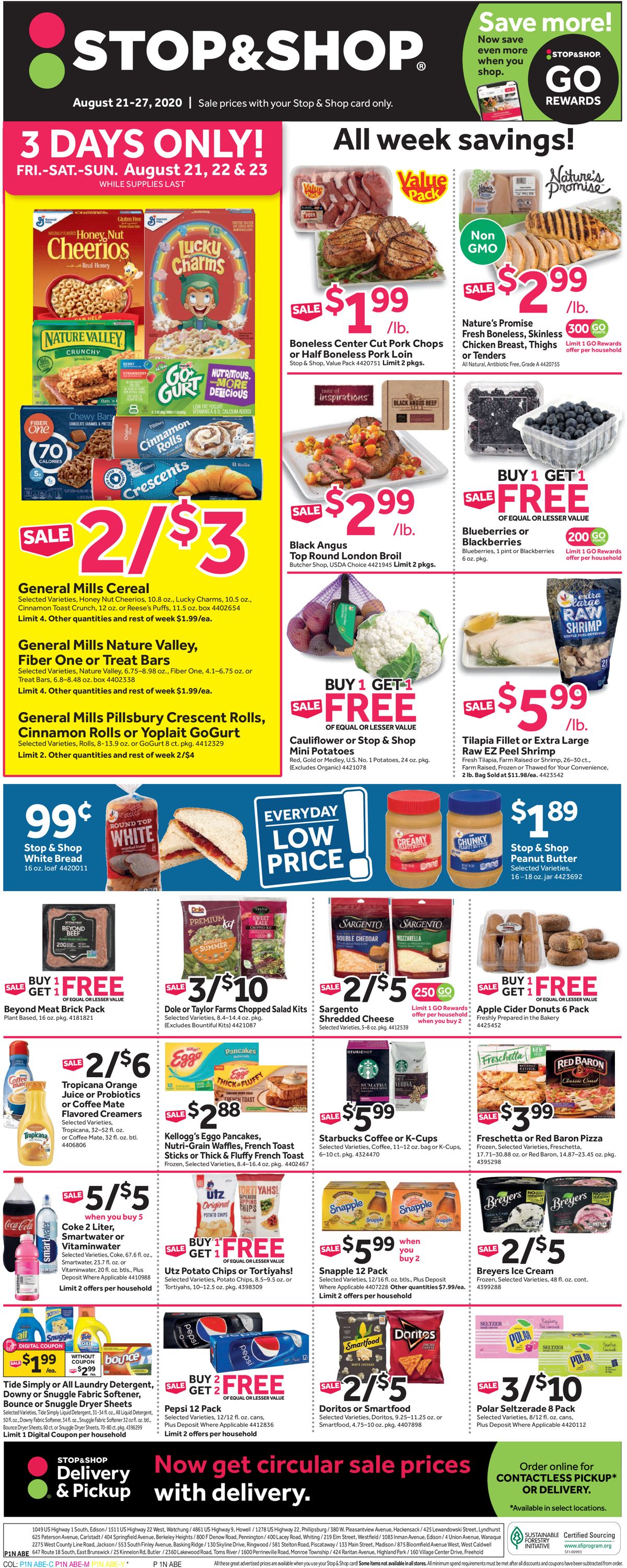 Stop and Shop Weekly Ad Circular - valid 08/21-08/27/2020 (Page 3)