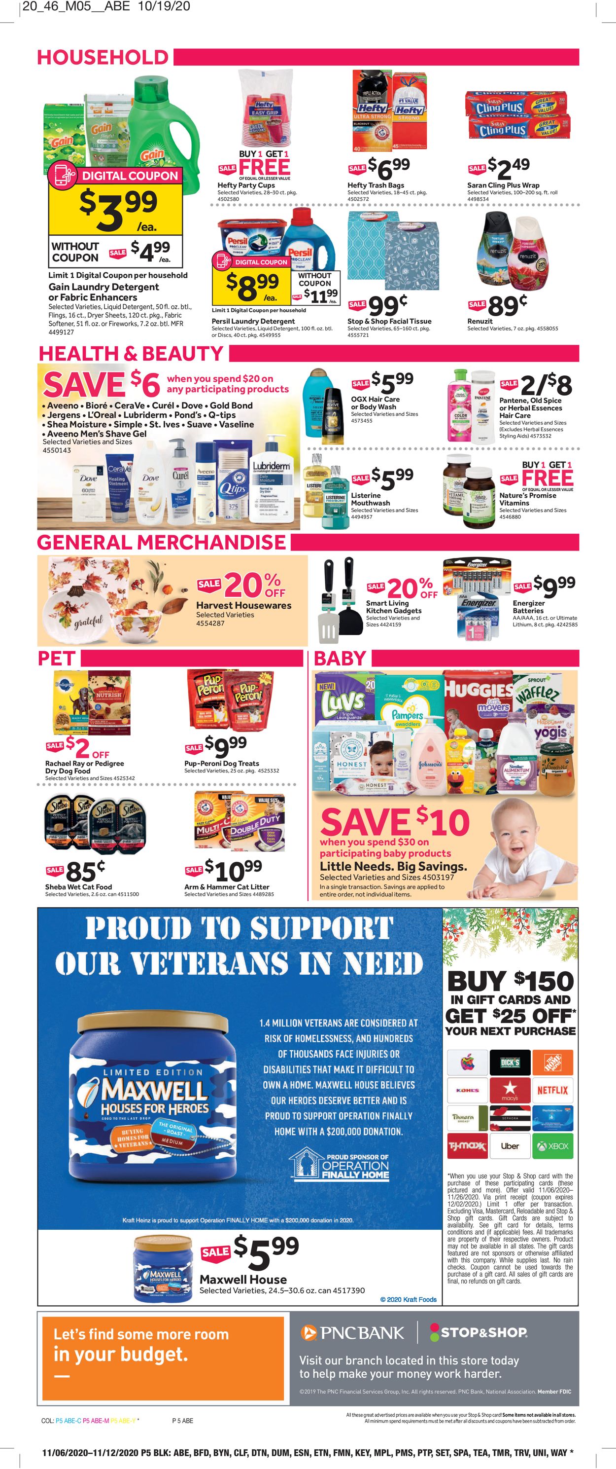 Stop and Shop Weekly Ad Circular - valid 11/06-11/12/2020 (Page 8)
