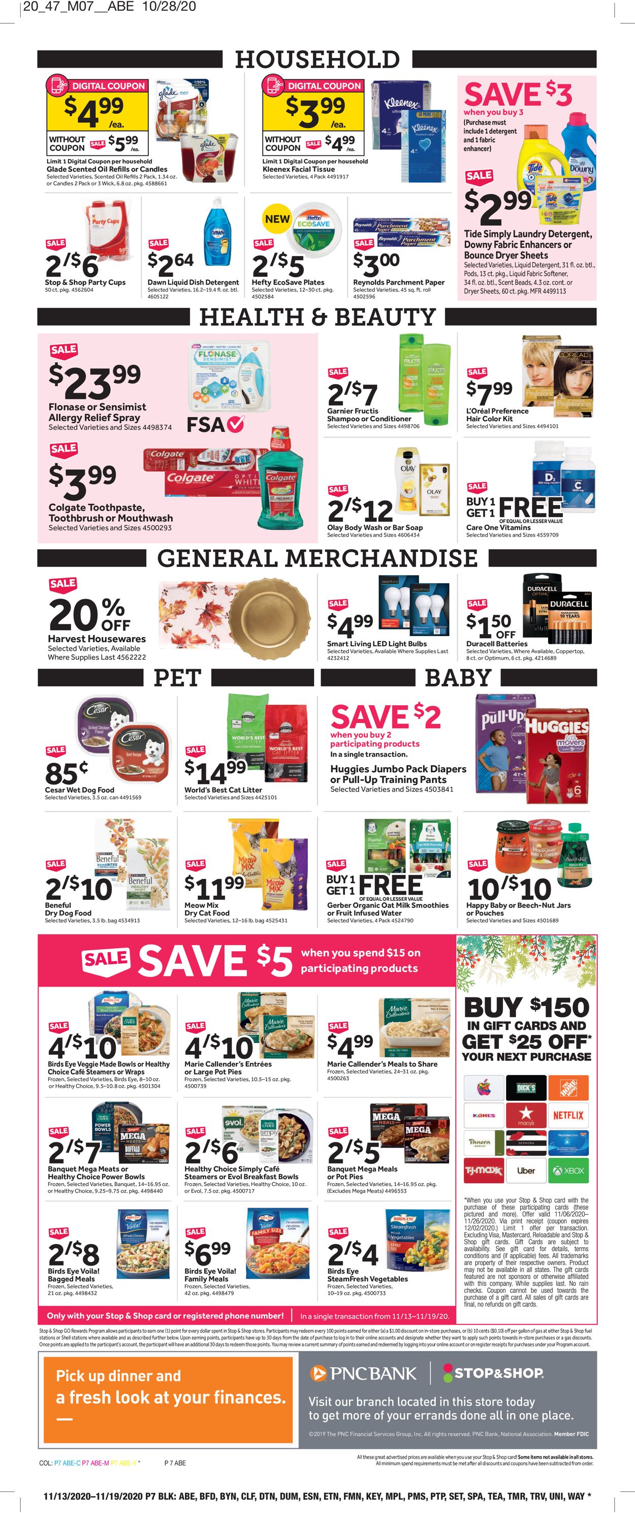 Stop and Shop Weekly Ad Circular - valid 11/13-11/19/2020 (Page 11)