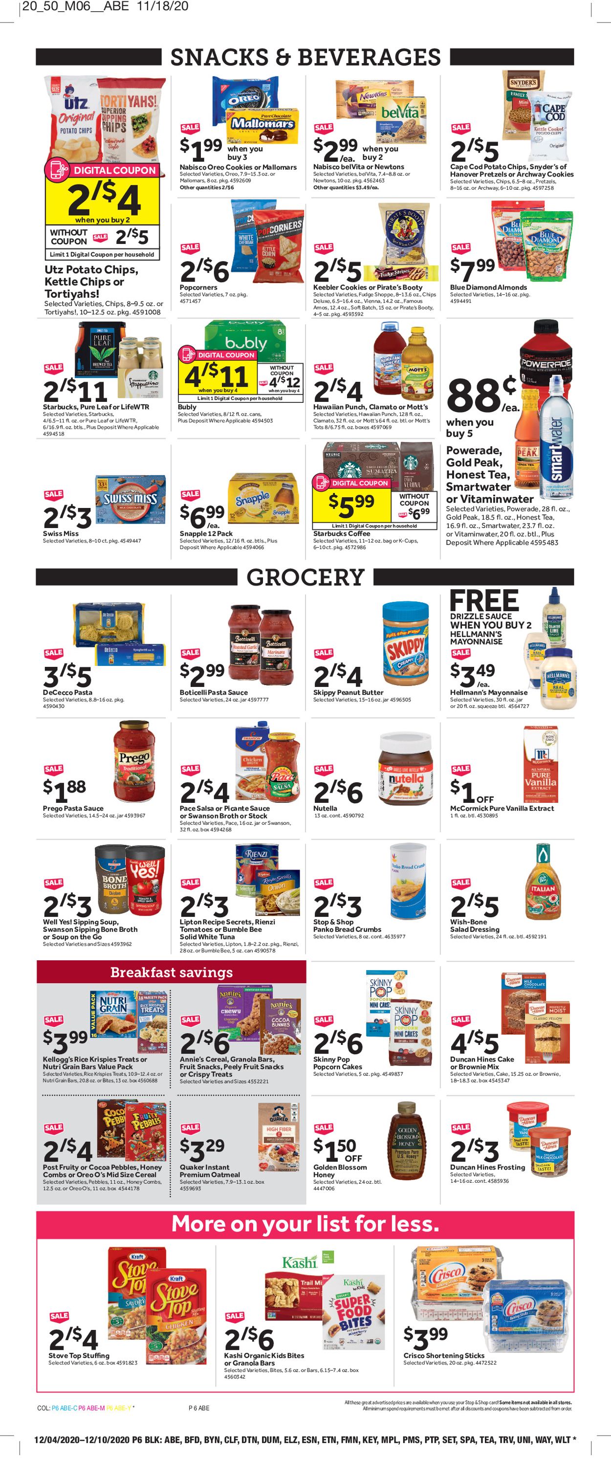 Stop and Shop Weekly Ad Circular - valid 12/04-12/10/2020 (Page 10)