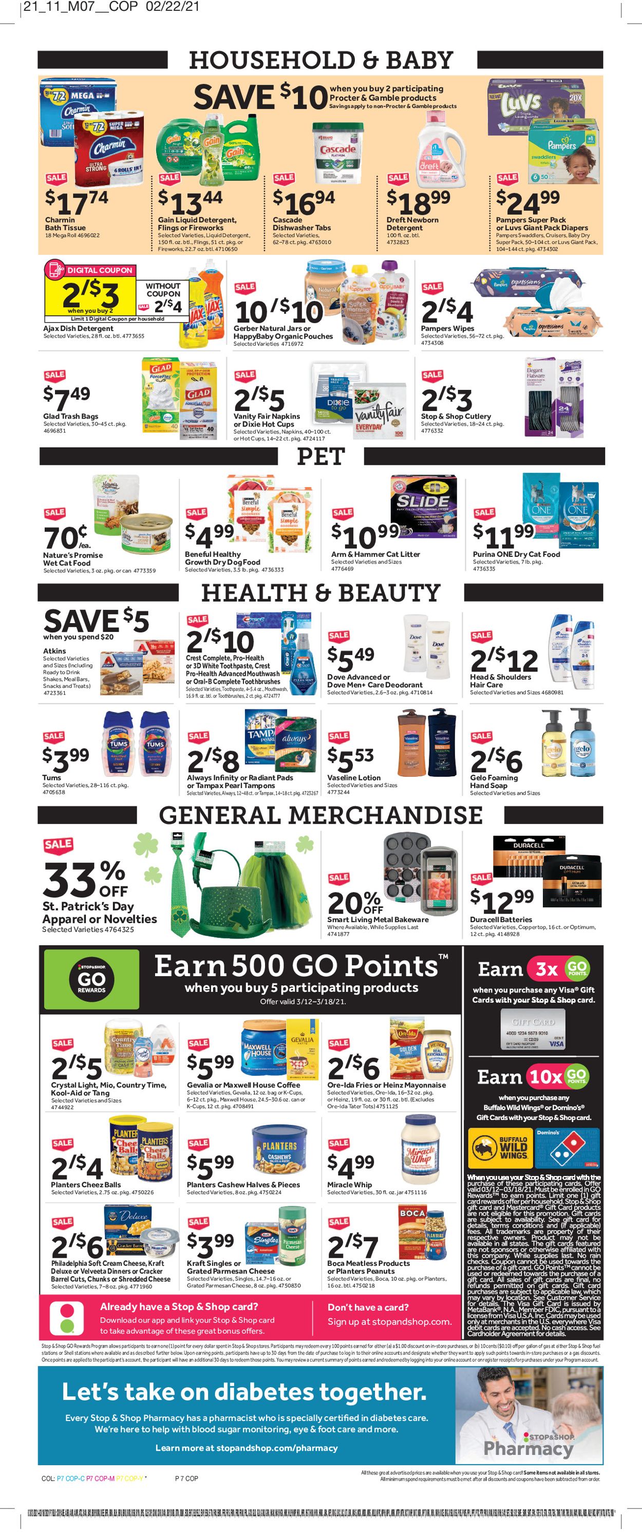 Stop and Shop Weekly Ad Circular - valid 03/12-03/18/2021 (Page 11)