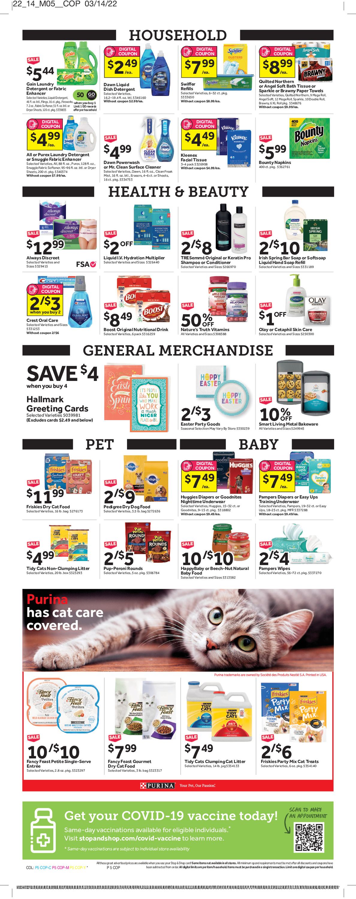 Stop and Shop Weekly Ad Circular - valid 04/01-04/07/2022 (Page 8)
