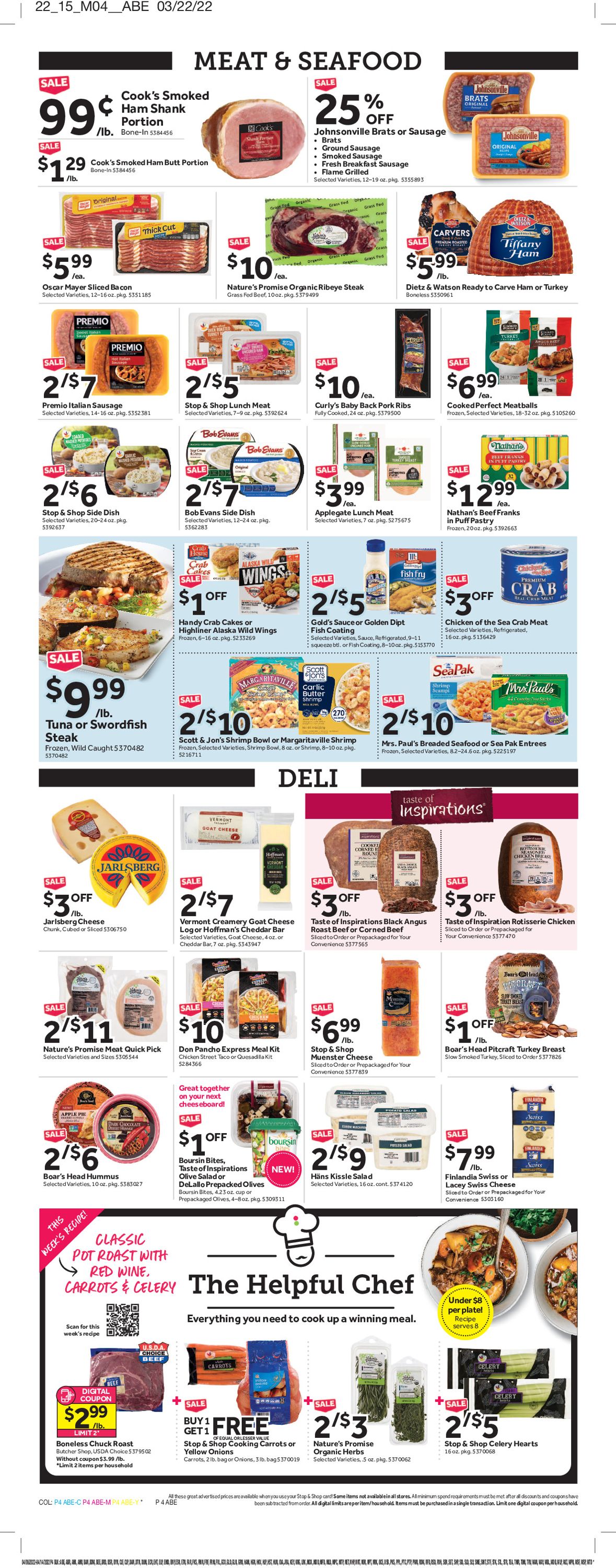 Stop and Shop EASTER 2022 Weekly Ad Circular - valid 04/08-04/14/2022 (Page 7)