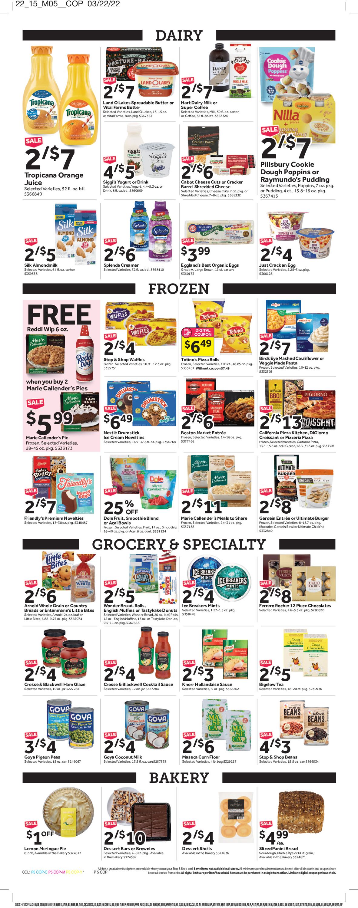 Stop and Shop EASTER 2022 Weekly Ad Circular - valid 04/08-04/14/2022 (Page 8)