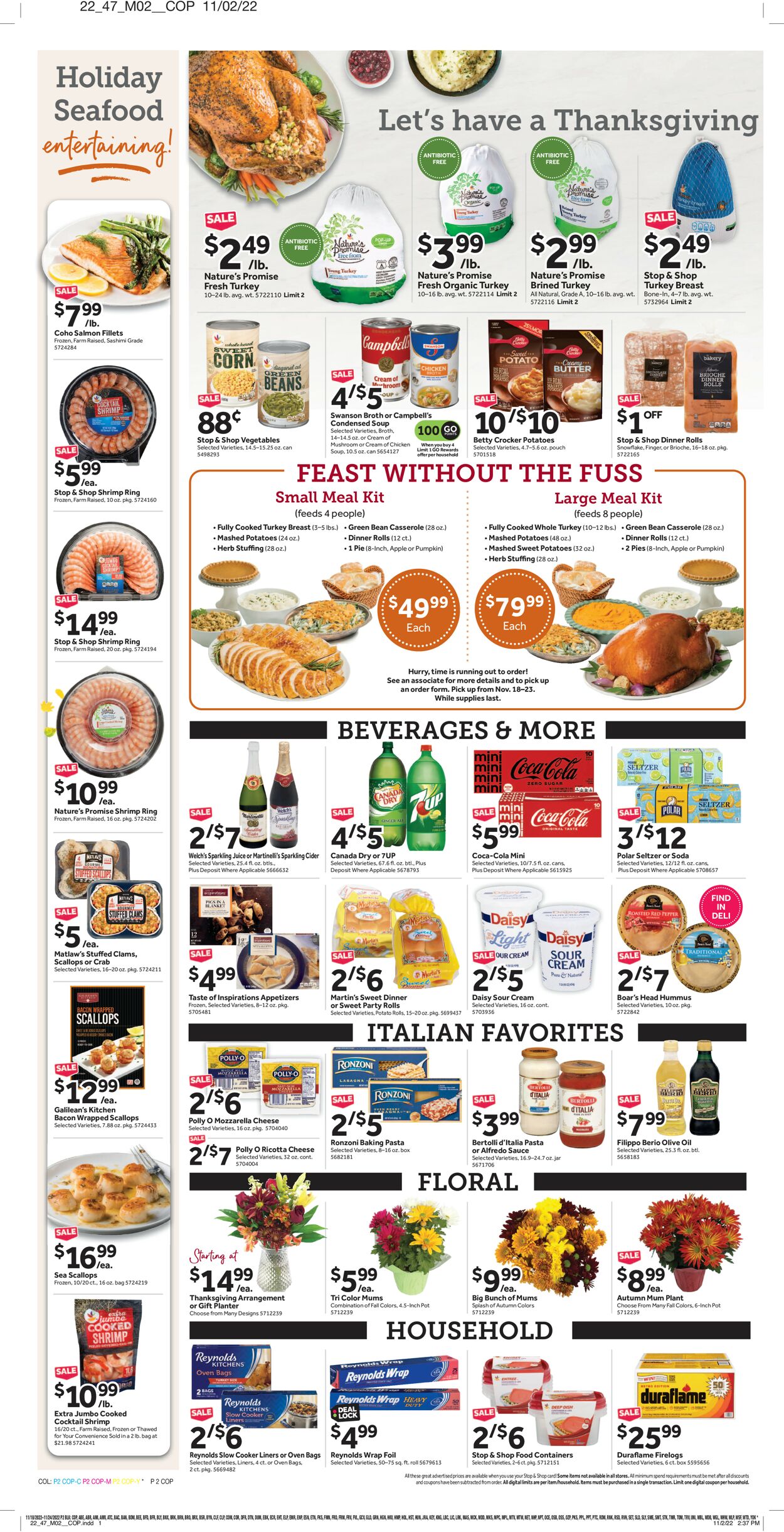 Stop and Shop Weekly Ad Circular - valid 11/18-11/24/2022 (Page 2)