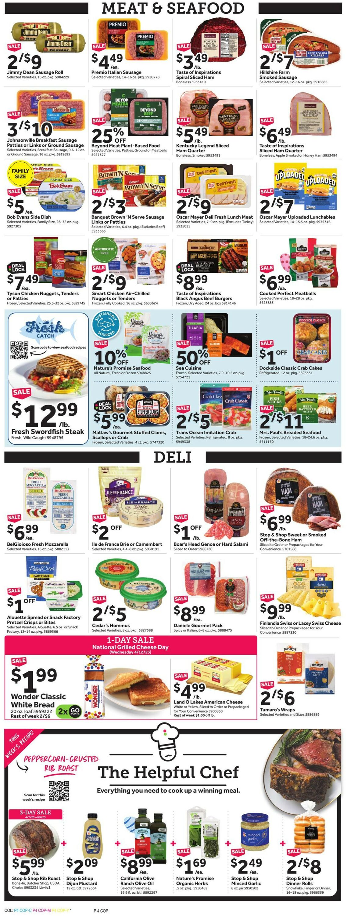 Stop and Shop Weekly Ad Circular - valid 04/07-04/13/2023 (Page 4)