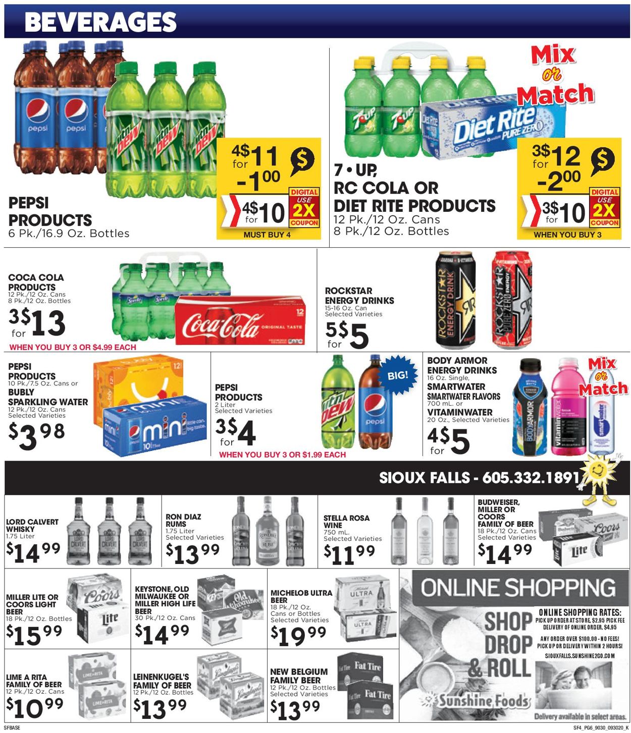Sunshine Foods Weekly Ad Circular - valid 09/30-10/06/2020 (Page 6)