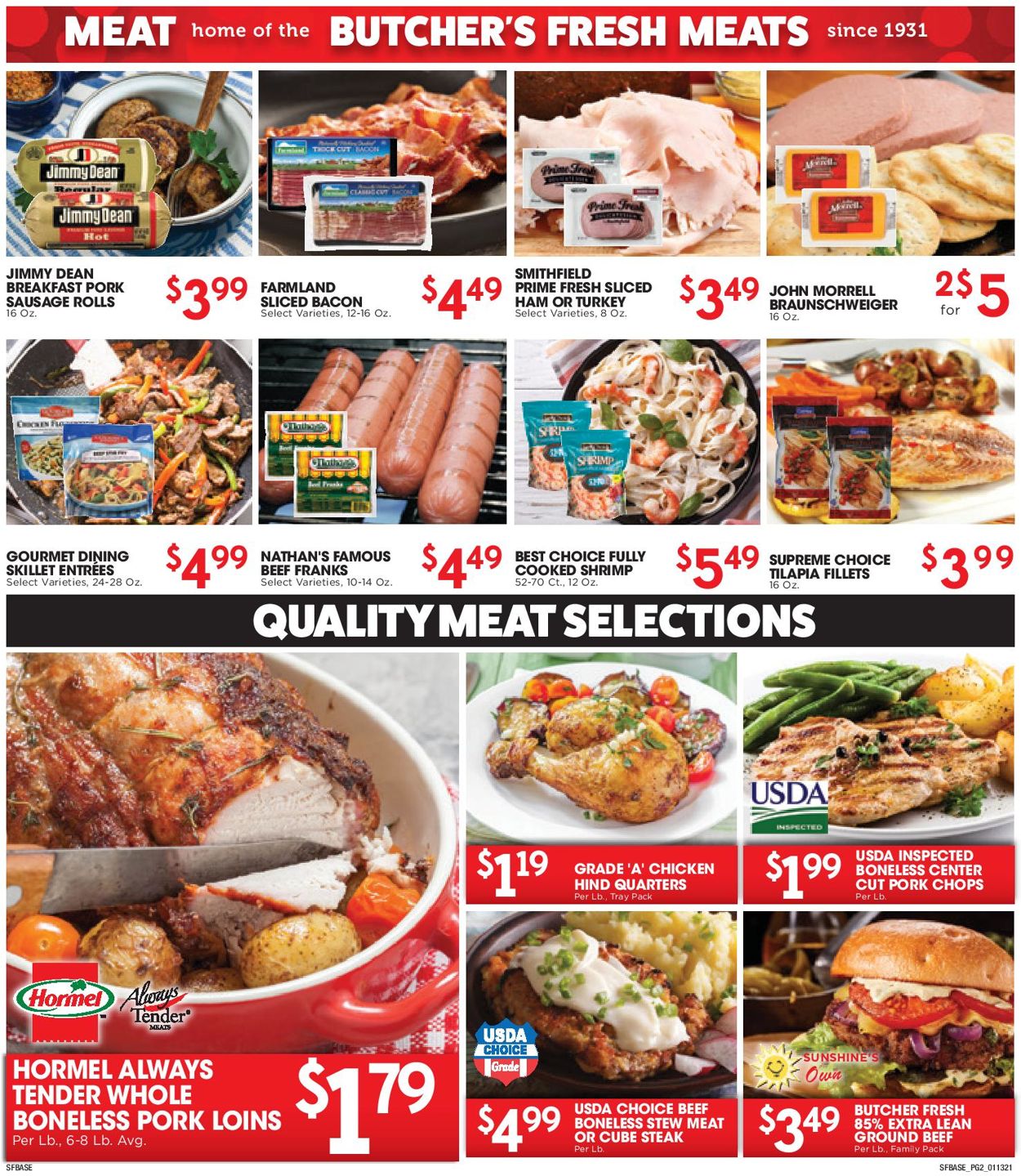 Sunshine Foods Weekly Ad Circular - valid 01/13-01/19/2021 (Page 2)