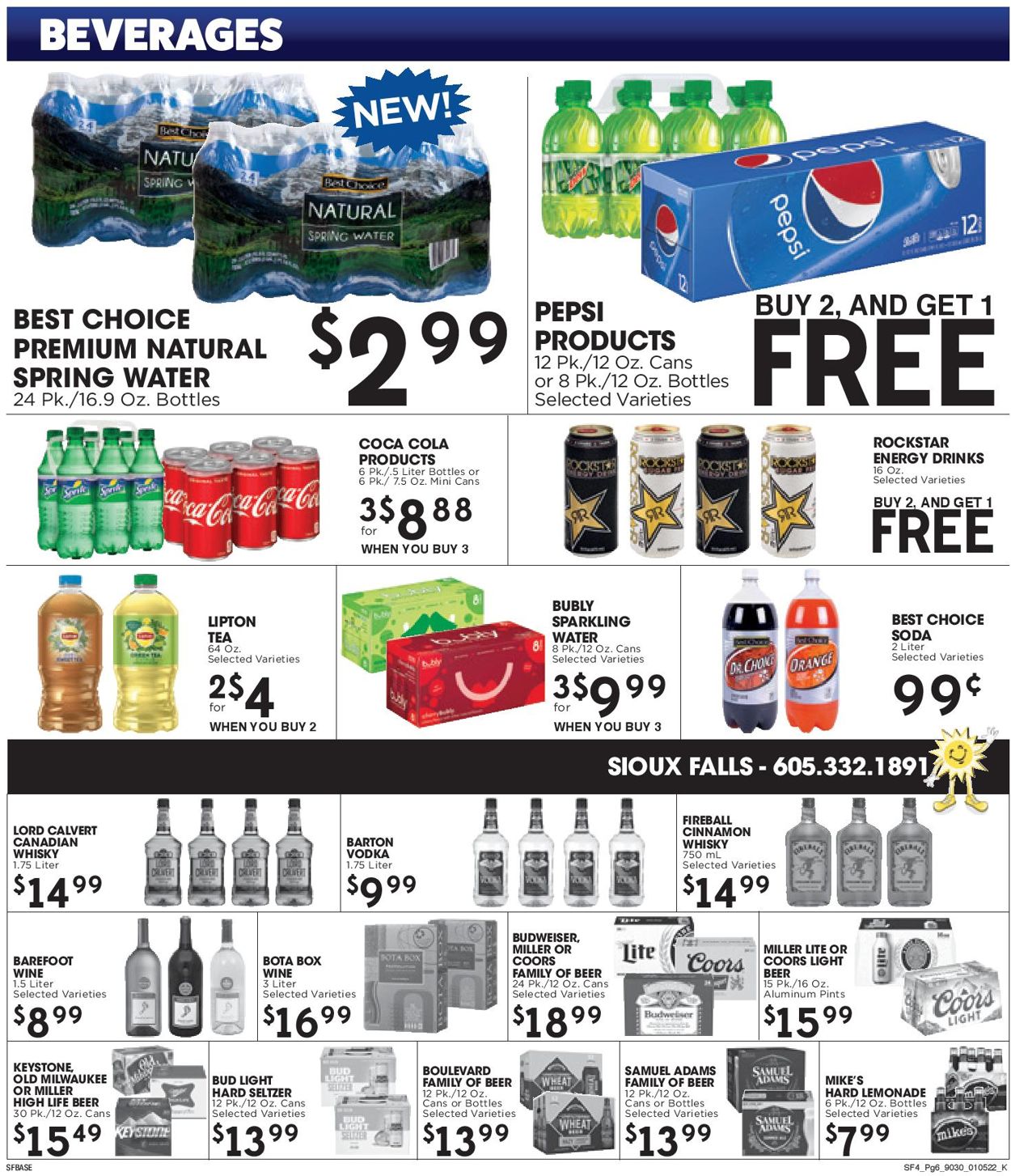 Sunshine Foods Weekly Ad Circular - valid 01/05-01/11/2022 (Page 6)