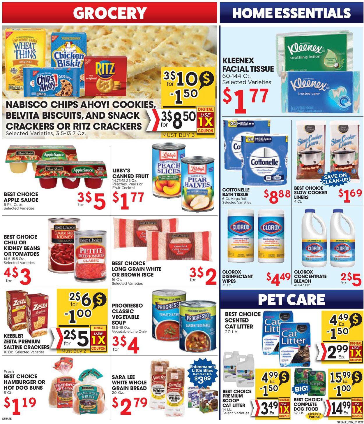 Sunshine Foods Weekly Ad Circular - valid 01/12-01/18/2022 (Page 5)
