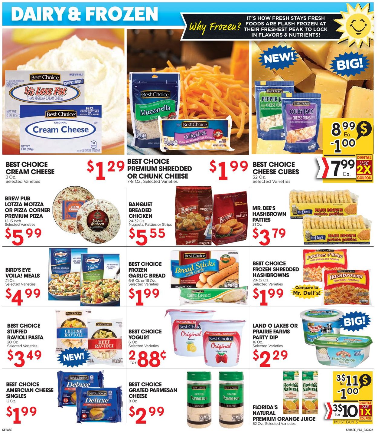 Sunshine Foods Weekly Ad Circular - valid 03/23-03/29/2022 (Page 7)