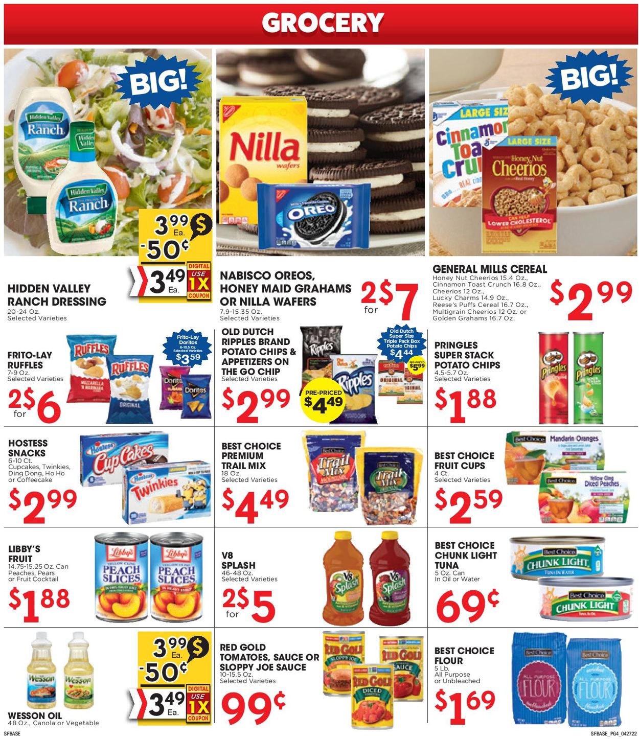 Sunshine Foods Weekly Ad Circular - valid 04/27-05/03/2022 (Page 4)