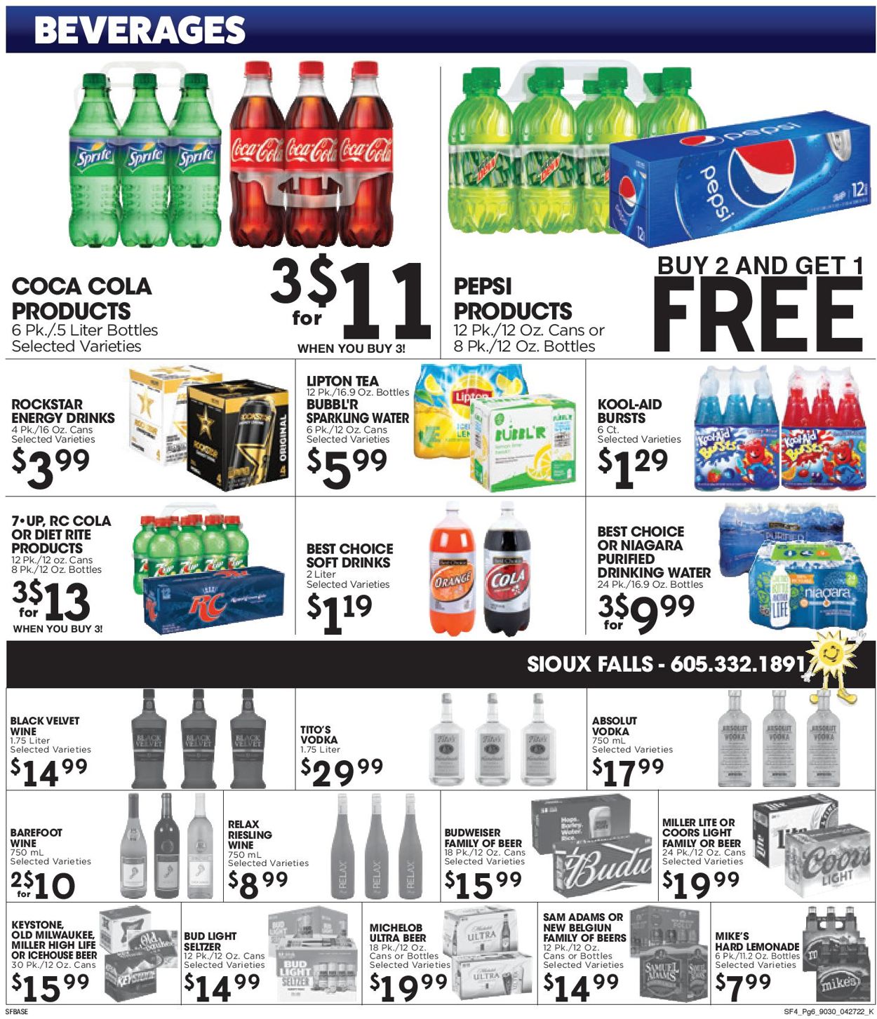 Sunshine Foods Weekly Ad Circular - valid 04/27-05/03/2022 (Page 6)