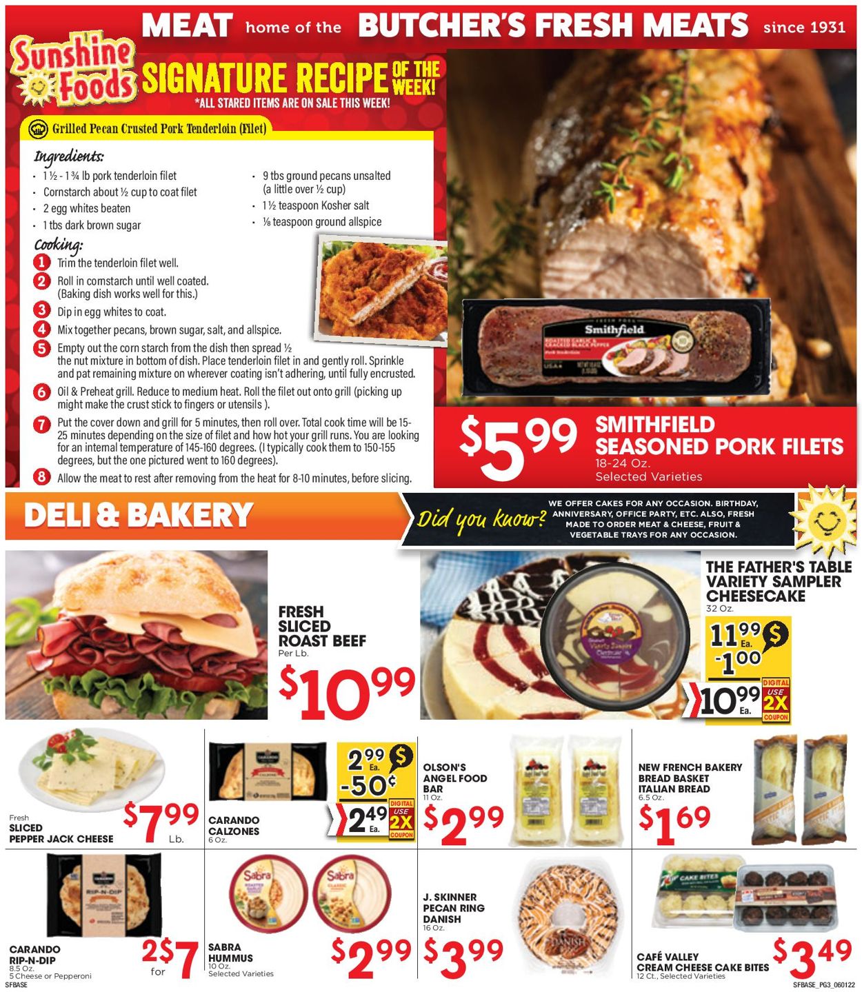 Sunshine Foods Weekly Ad Circular - valid 06/01-06/07/2022 (Page 3)