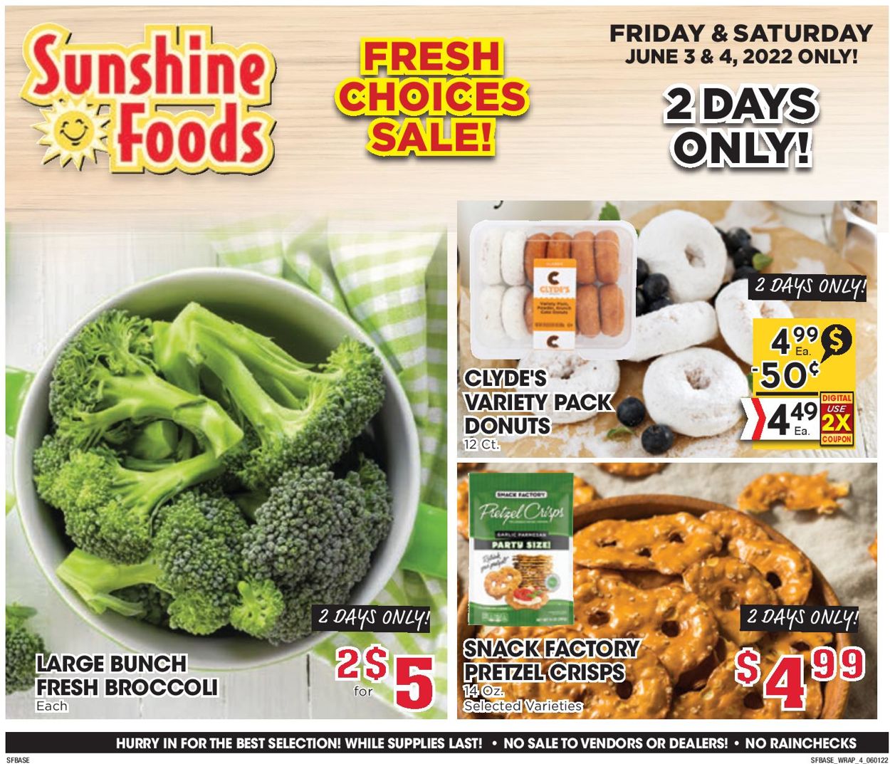 Sunshine Foods Weekly Ad Circular - valid 06/01-06/07/2022 (Page 12)