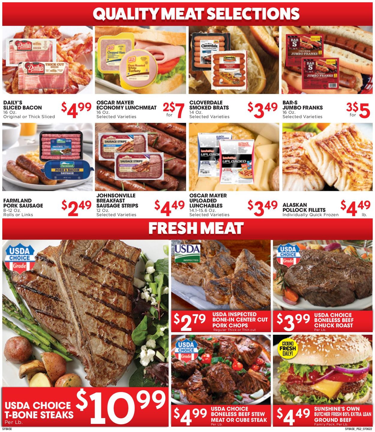 Sunshine Foods Weekly Ad Circular - valid 07/06-07/12/2022 (Page 2)
