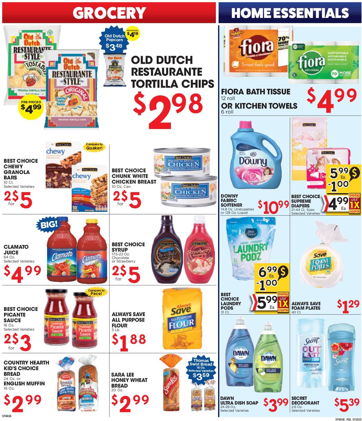 Sunshine Foods Weekly Ad Circular - valid 07/20-07/26/2022 (Page 5)