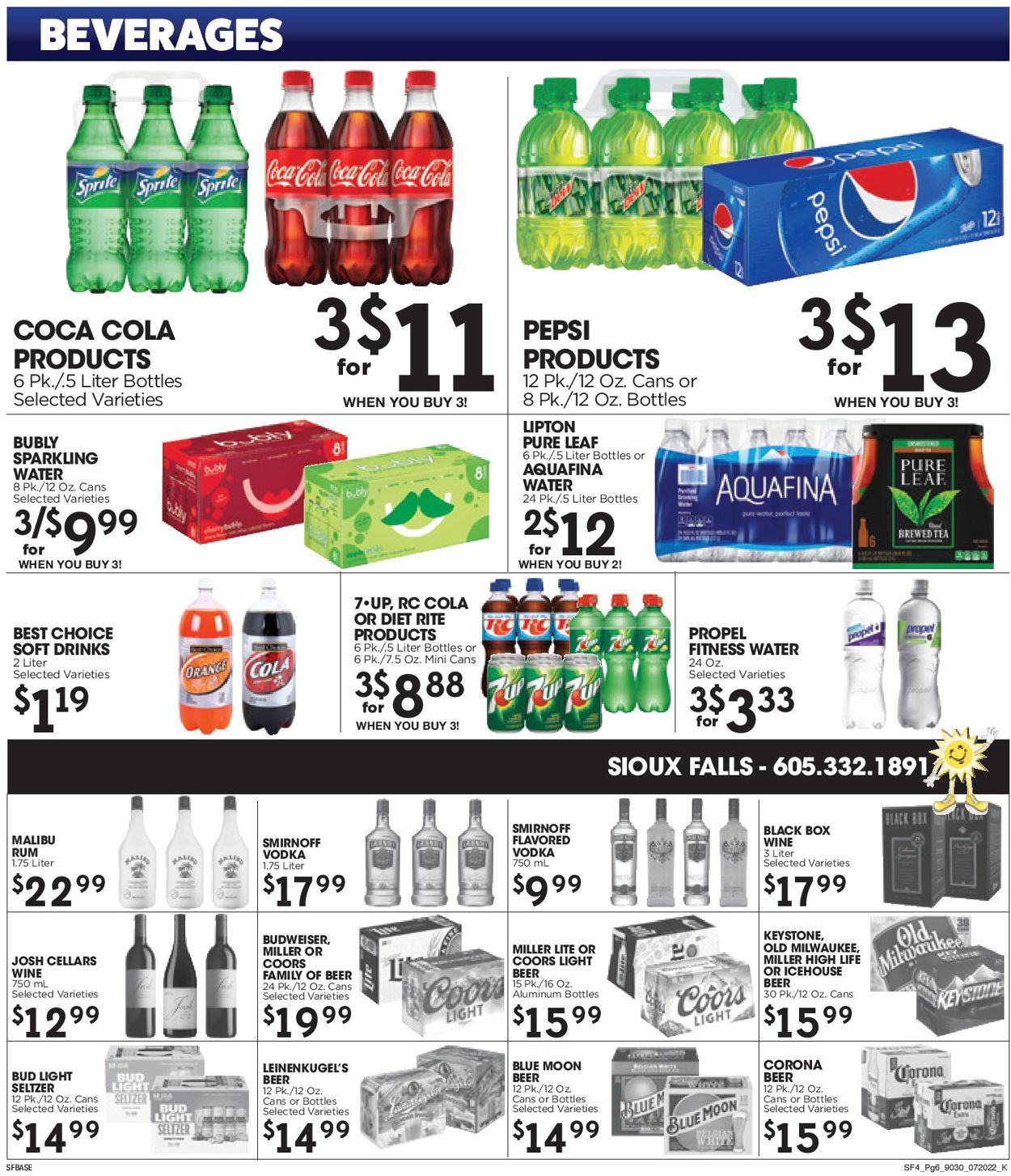 Sunshine Foods Weekly Ad Circular - valid 07/20-07/26/2022 (Page 6)