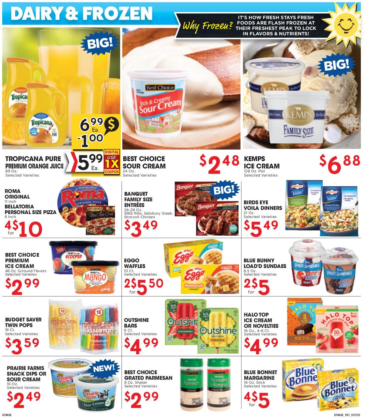 Sunshine Foods Weekly Ad Circular - valid 07/27-08/02/2022 (Page 7)
