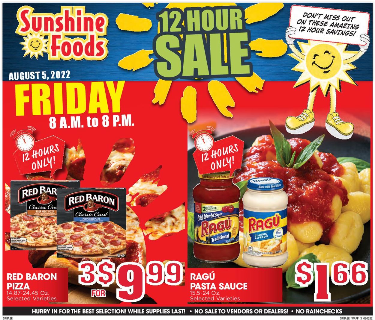 Sunshine Foods Weekly Ad Circular - valid 08/03-08/09/2022 (Page 11)