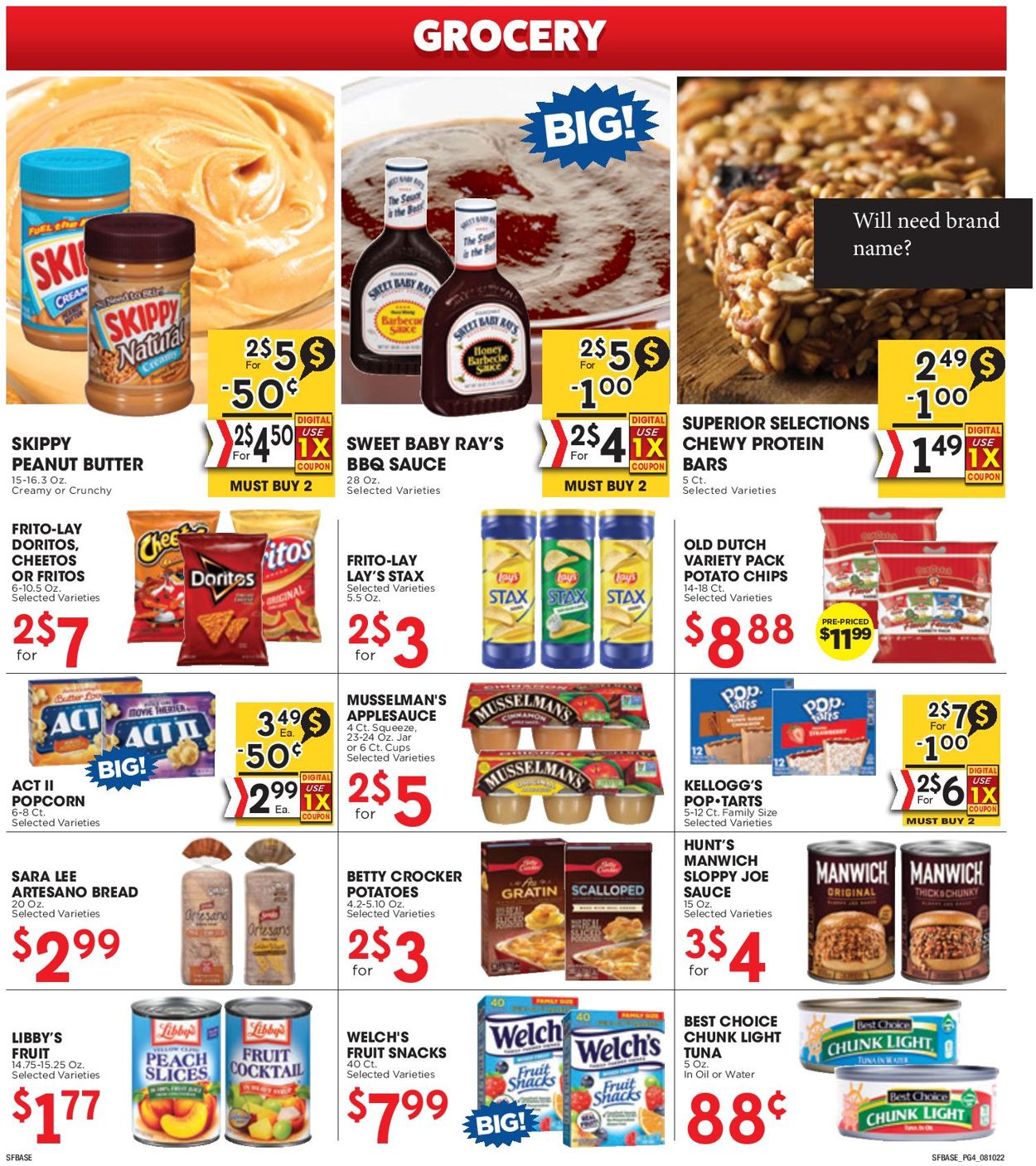 Sunshine Foods Weekly Ad Circular - valid 08/10-08/16/2022 (Page 4)