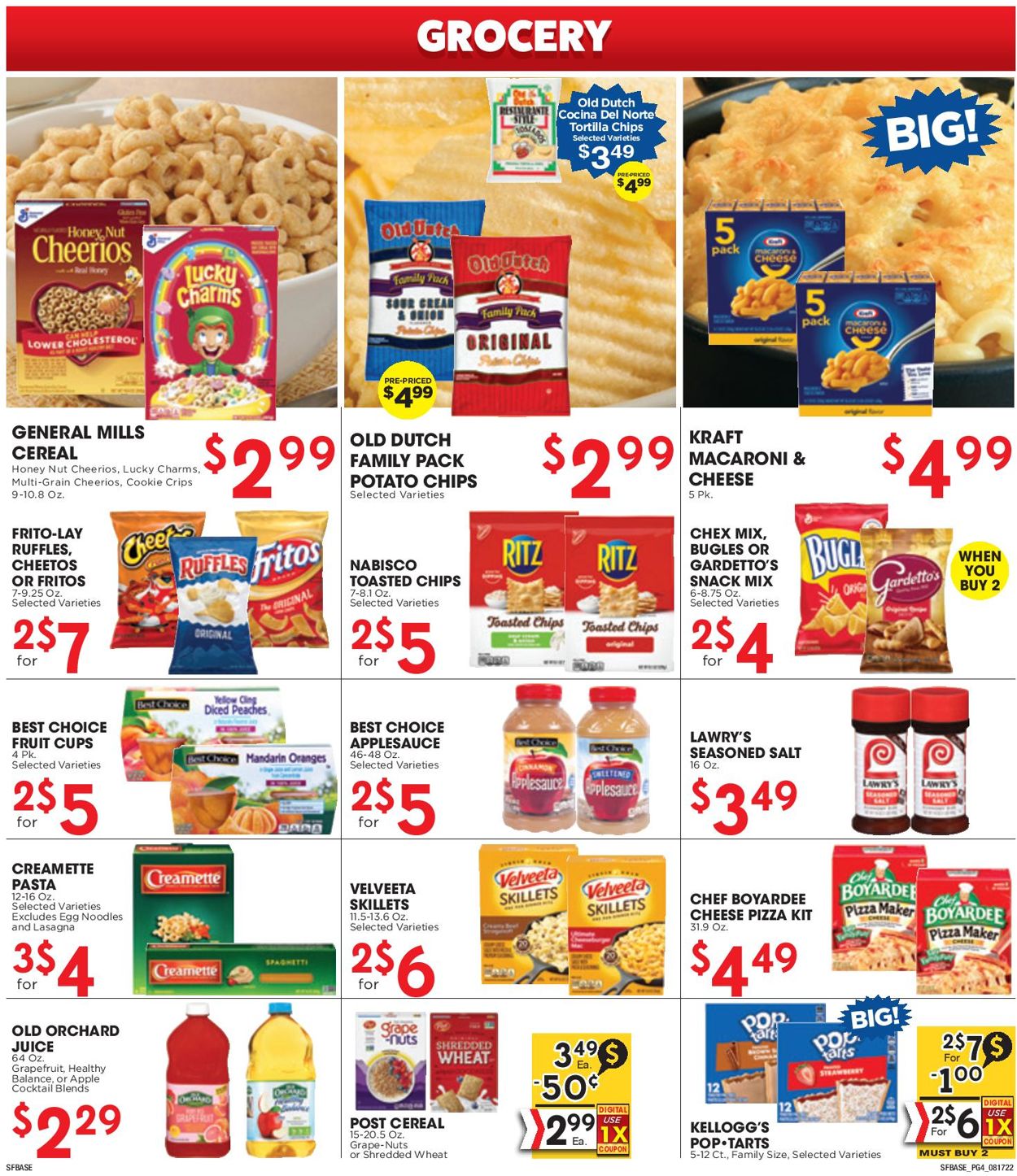 Sunshine Foods Weekly Ad Circular - valid 08/17-08/23/2022 (Page 4)