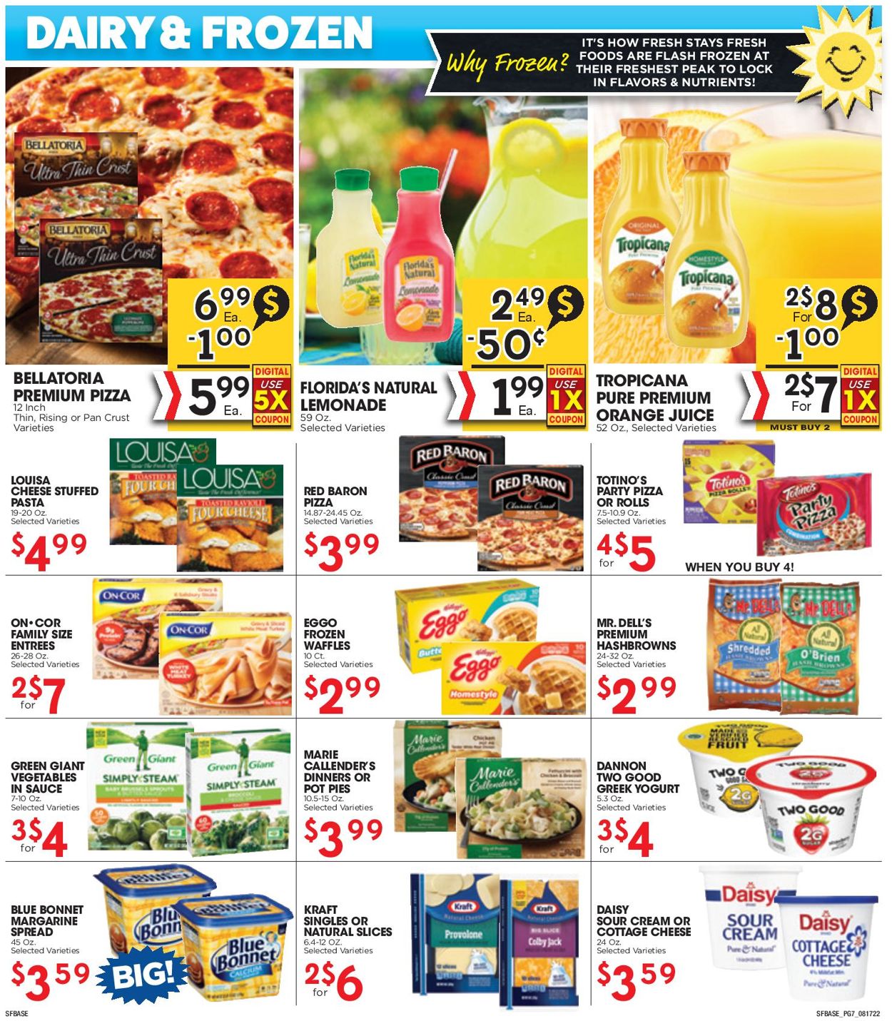 Sunshine Foods Weekly Ad Circular - valid 08/17-08/23/2022 (Page 7)