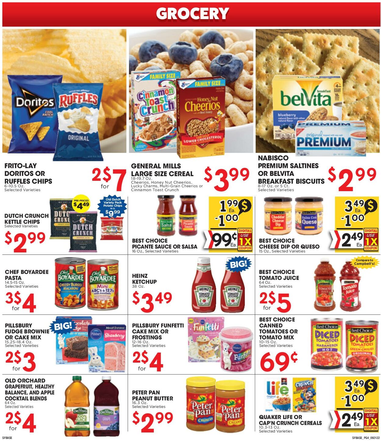 Sunshine Foods Weekly Ad Circular - valid 09/21-09/27/2022 (Page 4)
