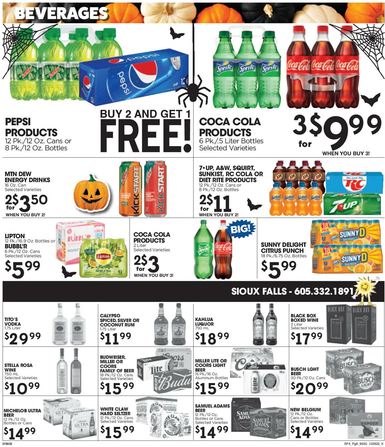 Sunshine Foods Weekly Ad Circular - valid 10/26-11/01/2022 (Page 6)