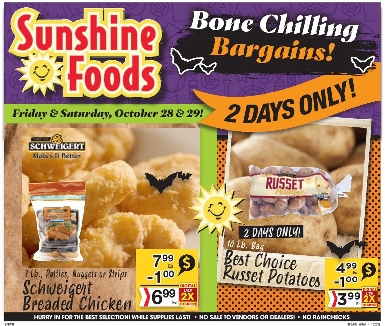 Sunshine Foods Weekly Ad Circular - valid 10/26-11/01/2022 (Page 9)