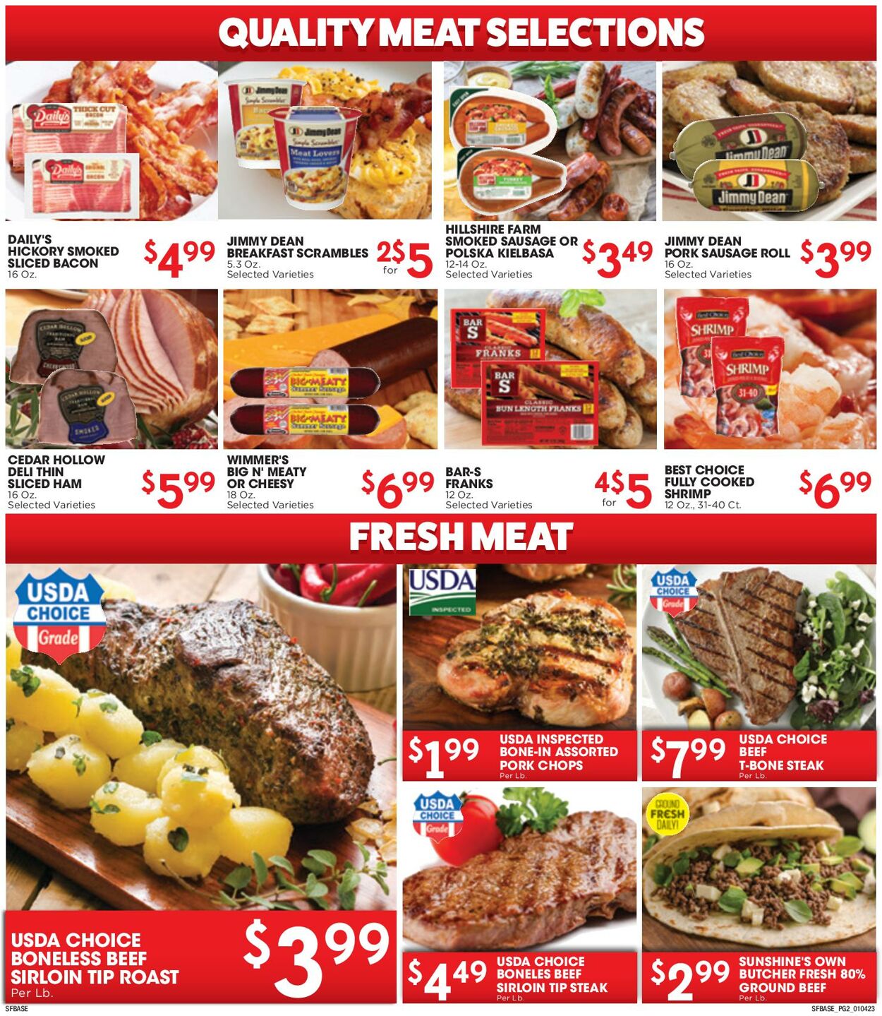 Sunshine Foods Weekly Ad Circular - valid 01/04-01/10/2023 (Page 2)
