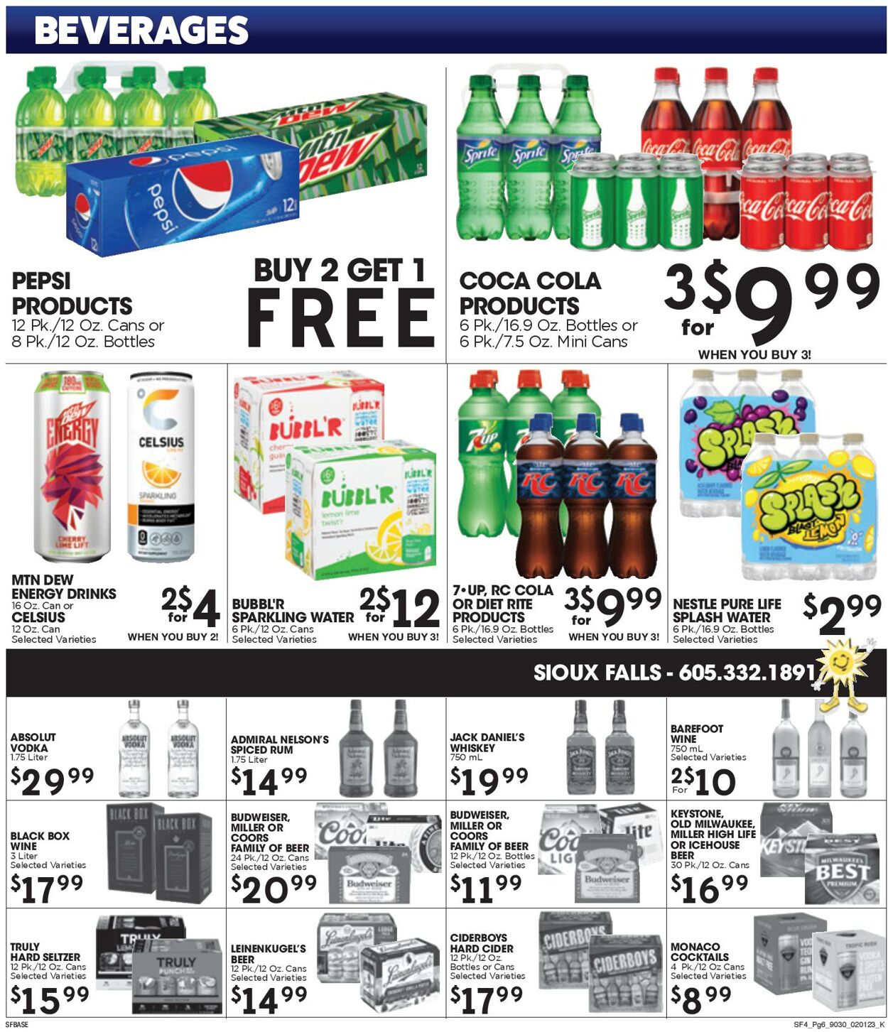 Sunshine Foods Weekly Ad Circular - valid 02/01-02/08/2023 (Page 6)