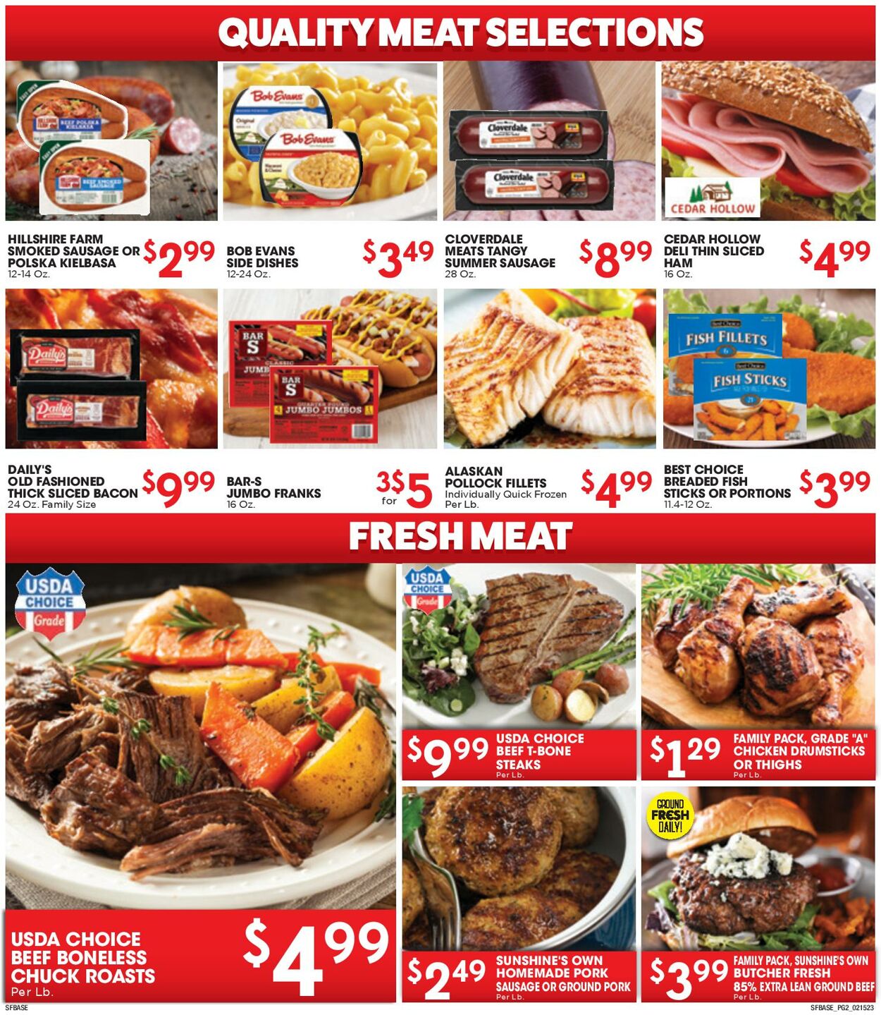 Sunshine Foods Weekly Ad Circular - valid 02/15-02/22/2023 (Page 2)
