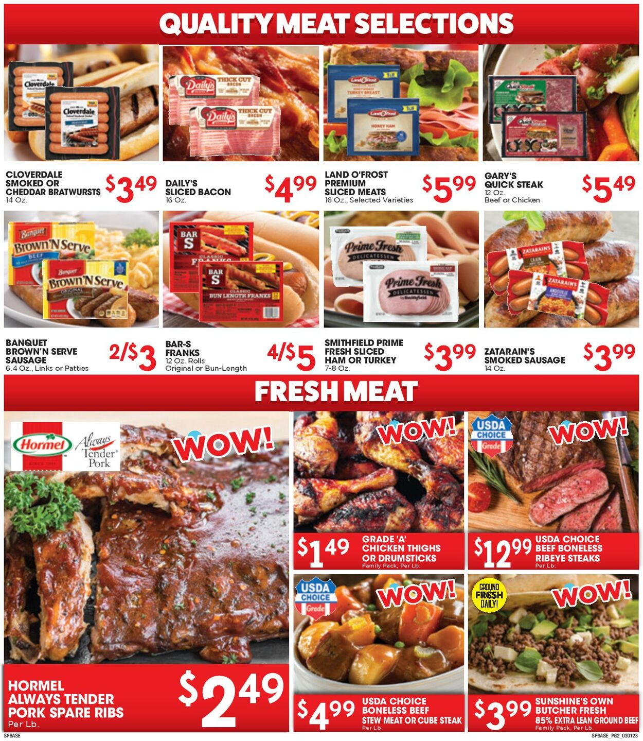 Sunshine Foods Weekly Ad Circular - valid 03/01-03/08/2023 (Page 2)