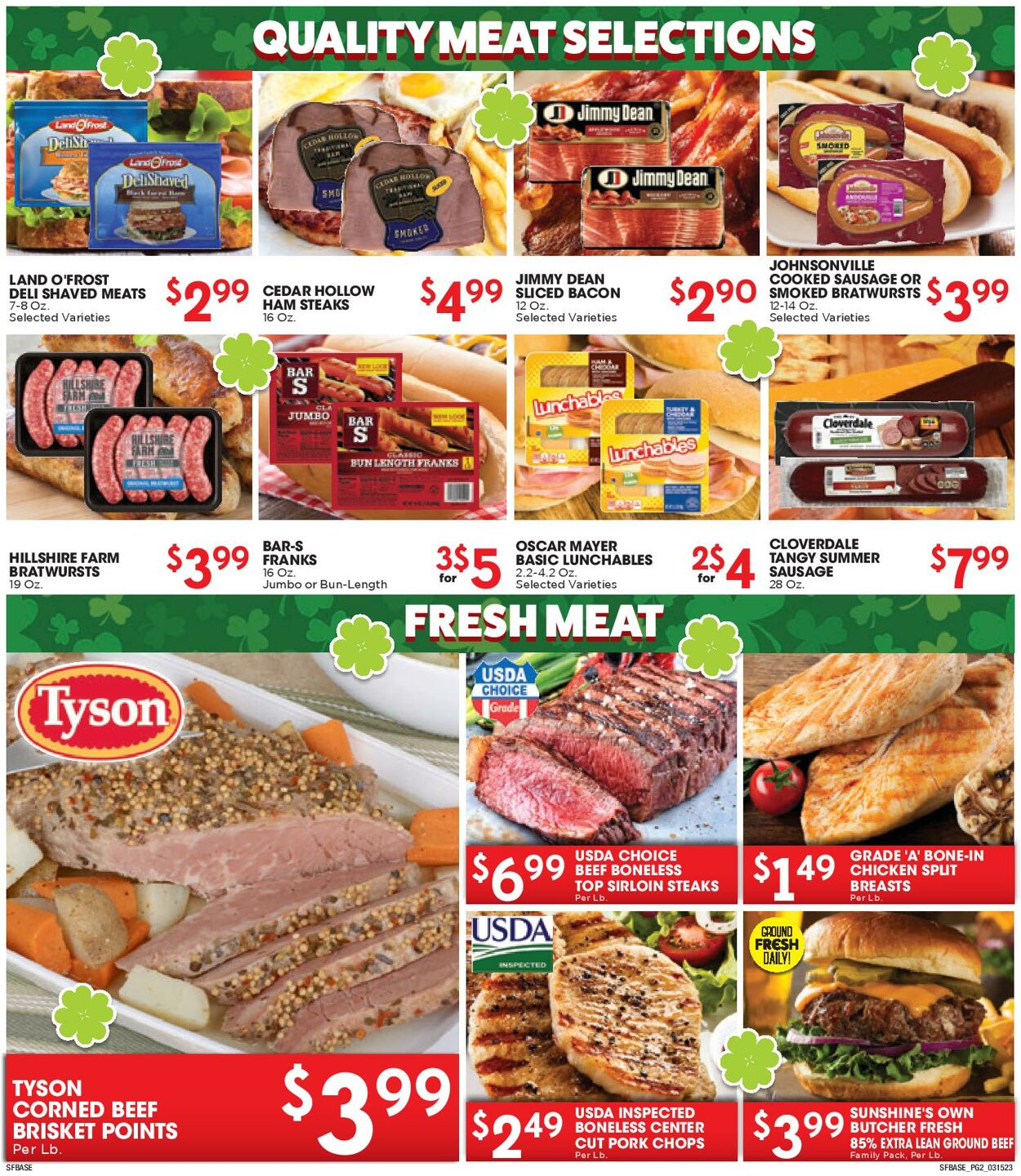 Sunshine Foods Weekly Ad Circular - valid 03/15-03/22/2023 (Page 2)