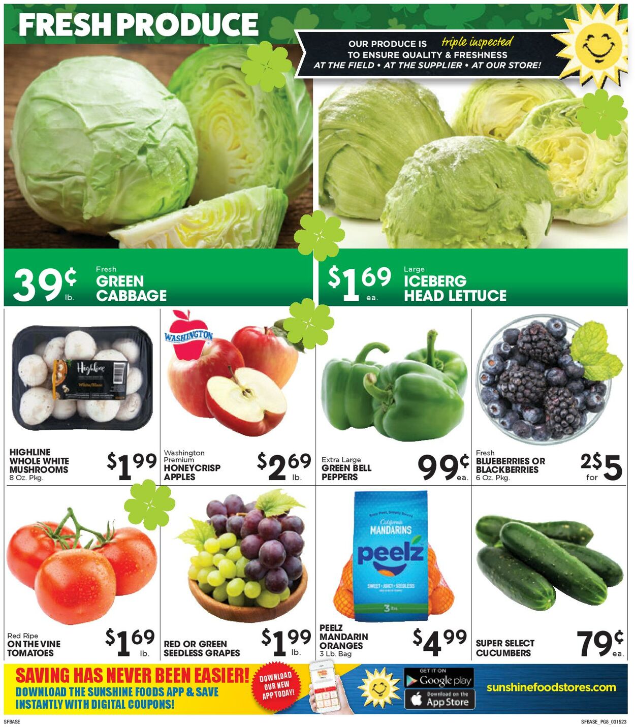 Sunshine Foods Weekly Ad Circular - valid 03/15-03/22/2023 (Page 8)