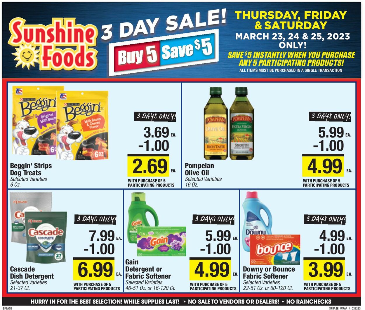 Sunshine Foods Weekly Ad Circular - valid 03/22-03/29/2023 (Page 12)