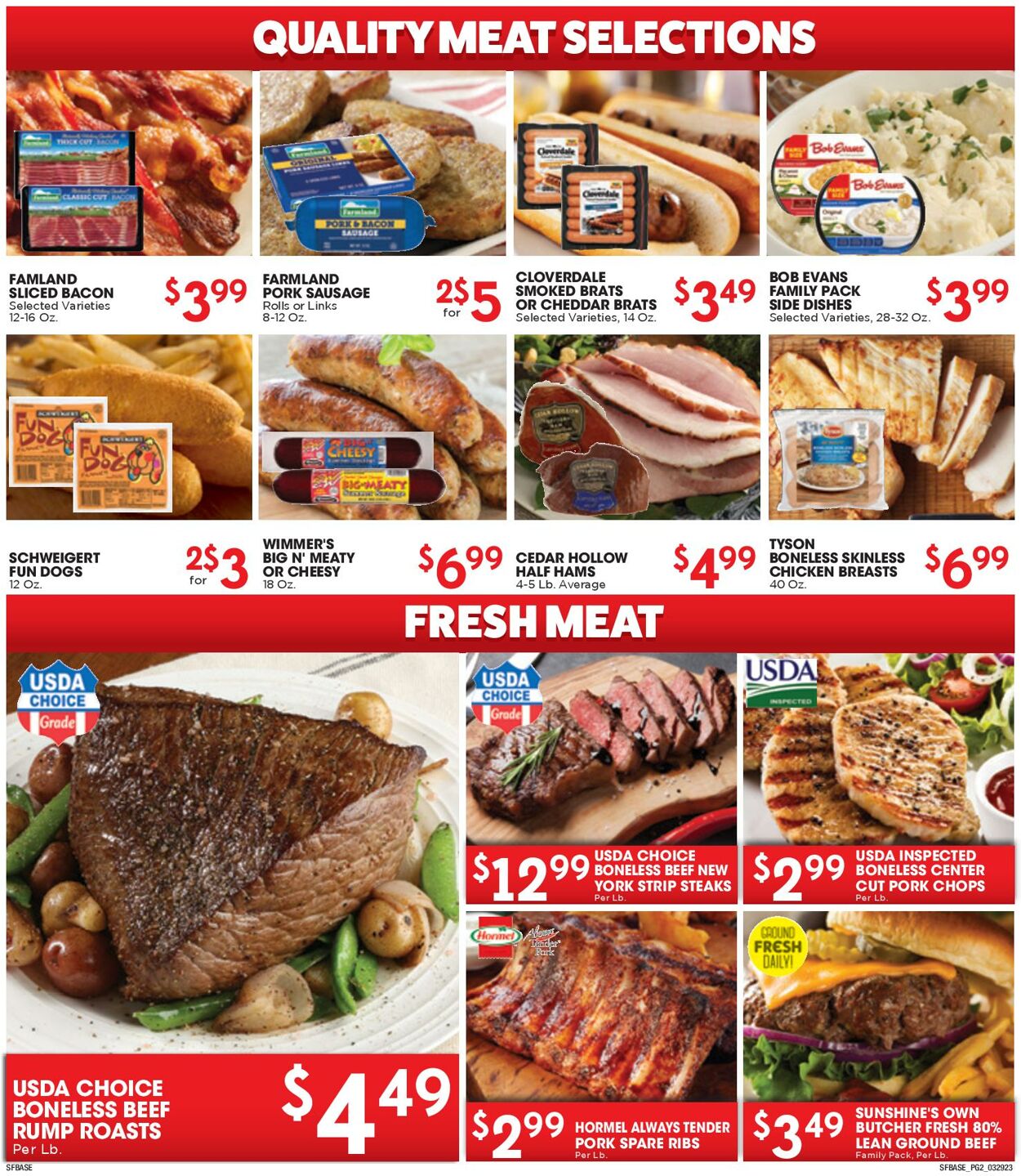 Sunshine Foods Weekly Ad Circular - valid 03/29-04/05/2023 (Page 2)
