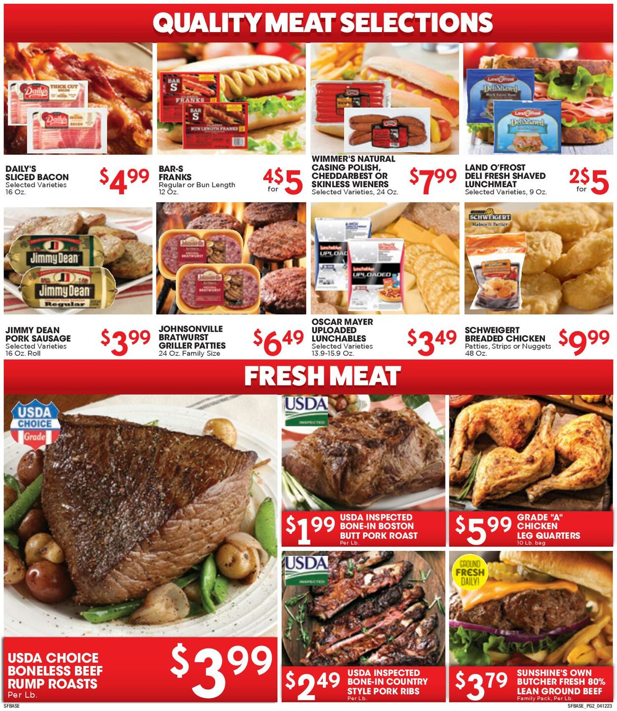 Sunshine Foods Weekly Ad Circular - valid 04/12-04/19/2023 (Page 2)