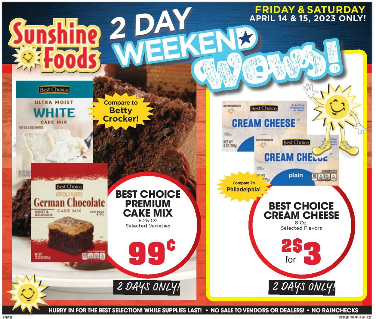 Sunshine Foods Weekly Ad Circular - valid 04/12-04/19/2023 (Page 12)