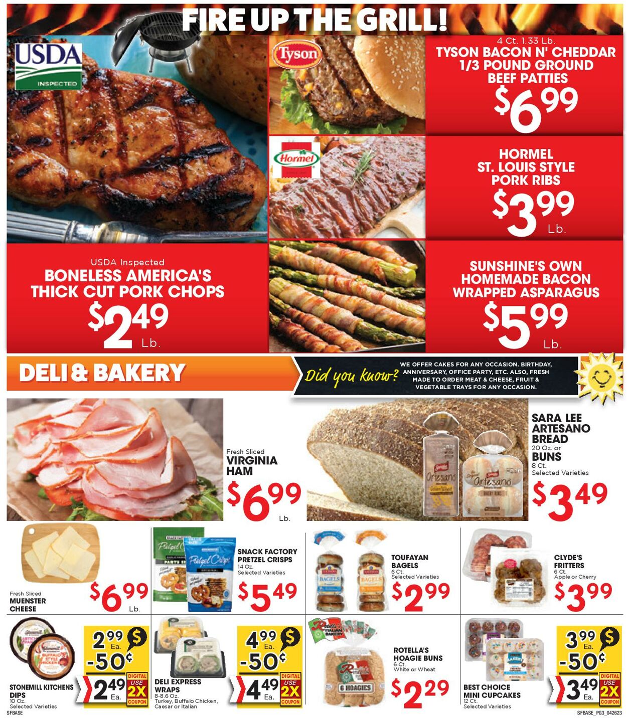 Sunshine Foods Weekly Ad Circular - valid 04/26-05/03/2023 (Page 3)