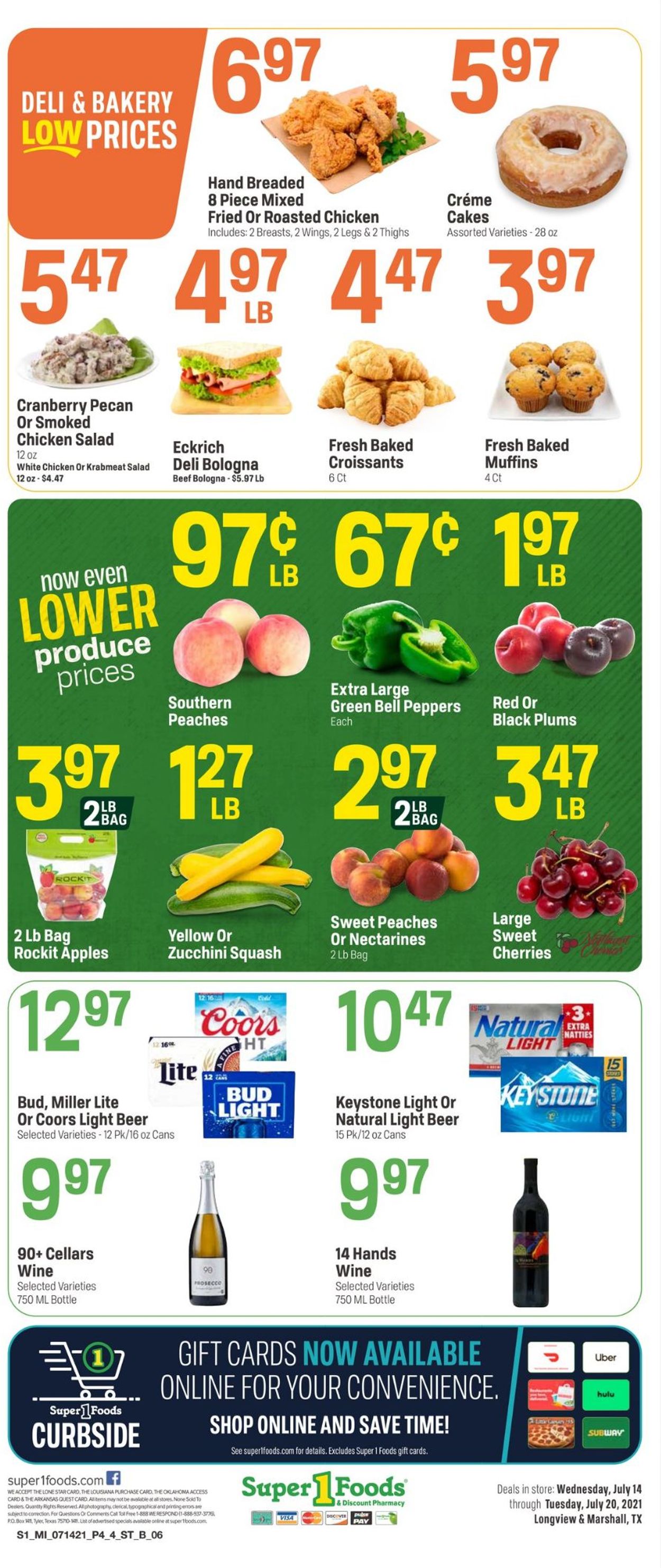 Super 1 Foods Weekly Ad Circular - valid 07/14-07/20/2021 (Page 4)