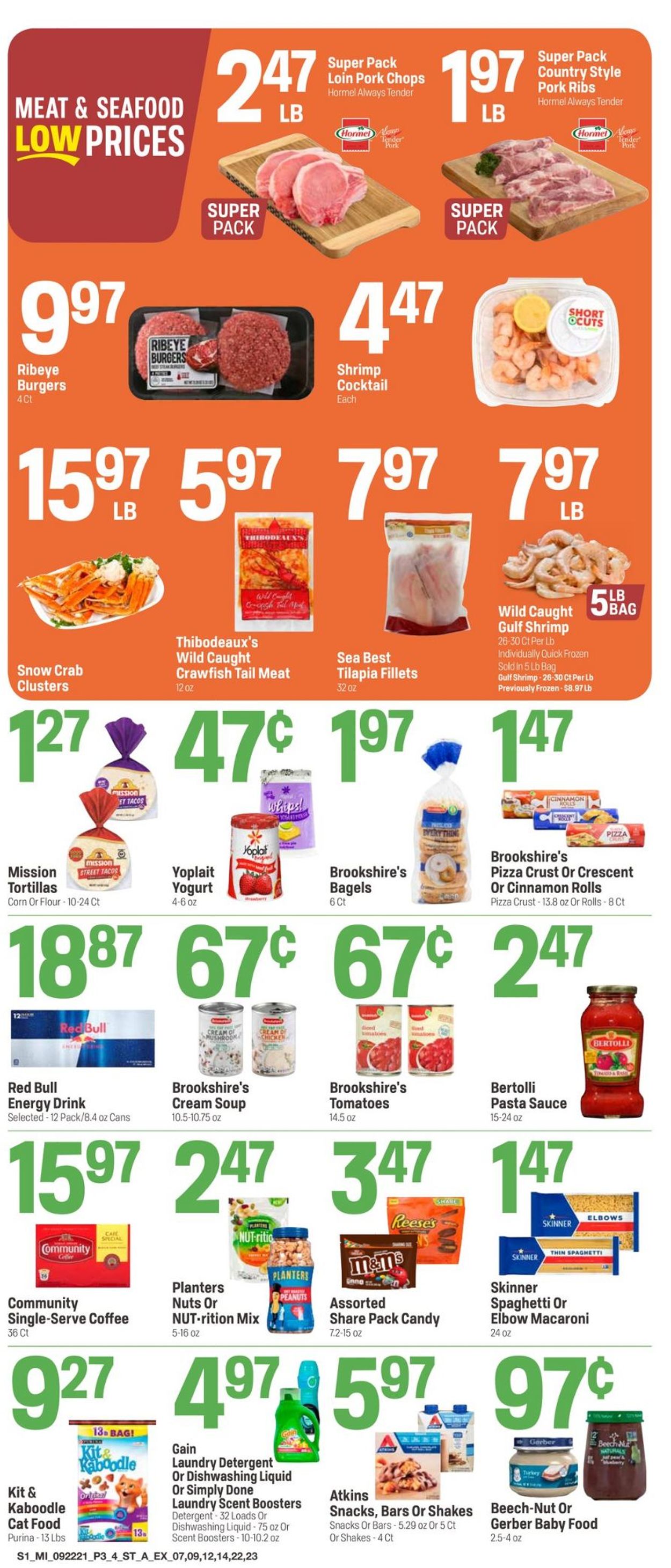 Super 1 Foods Weekly Ad Circular - valid 09/22-09/28/2021 (Page 3)