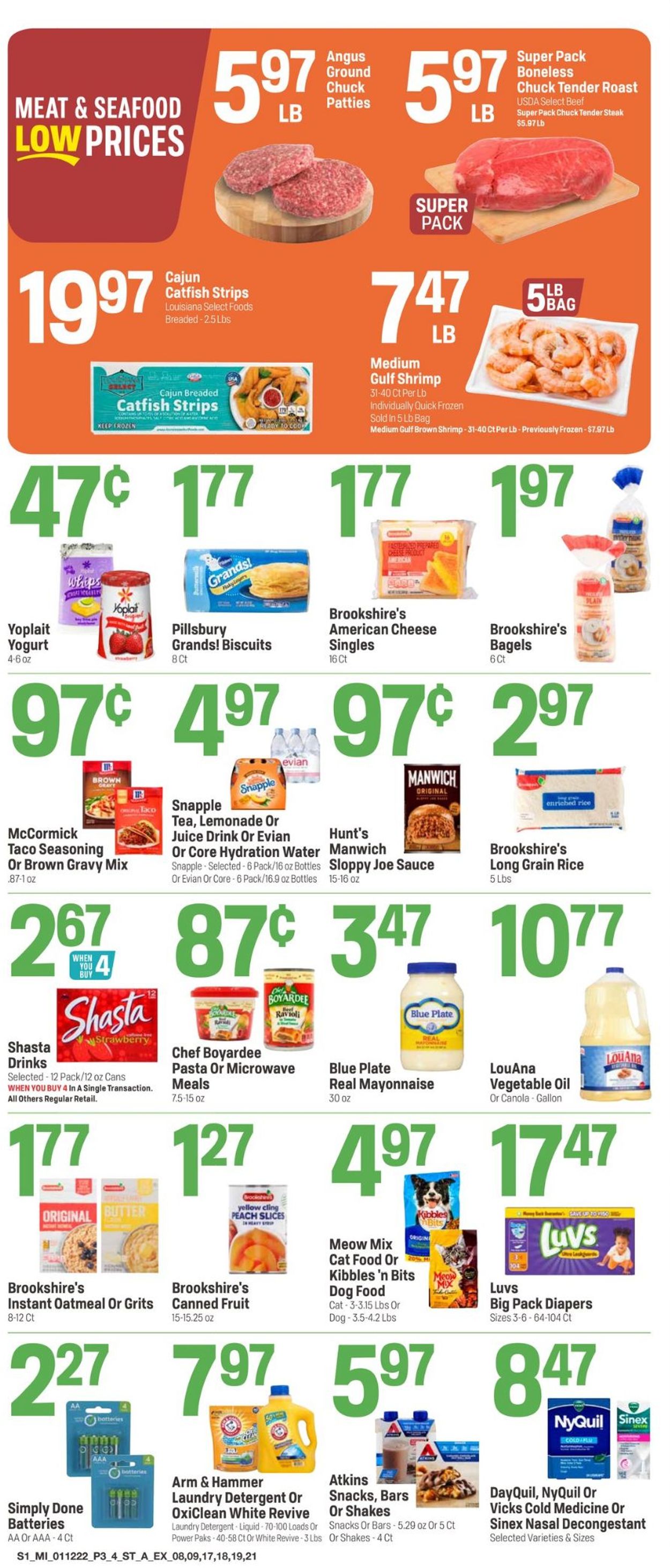 Super 1 Foods Weekly Ad Circular - valid 01/12-01/18/2022 (Page 3)