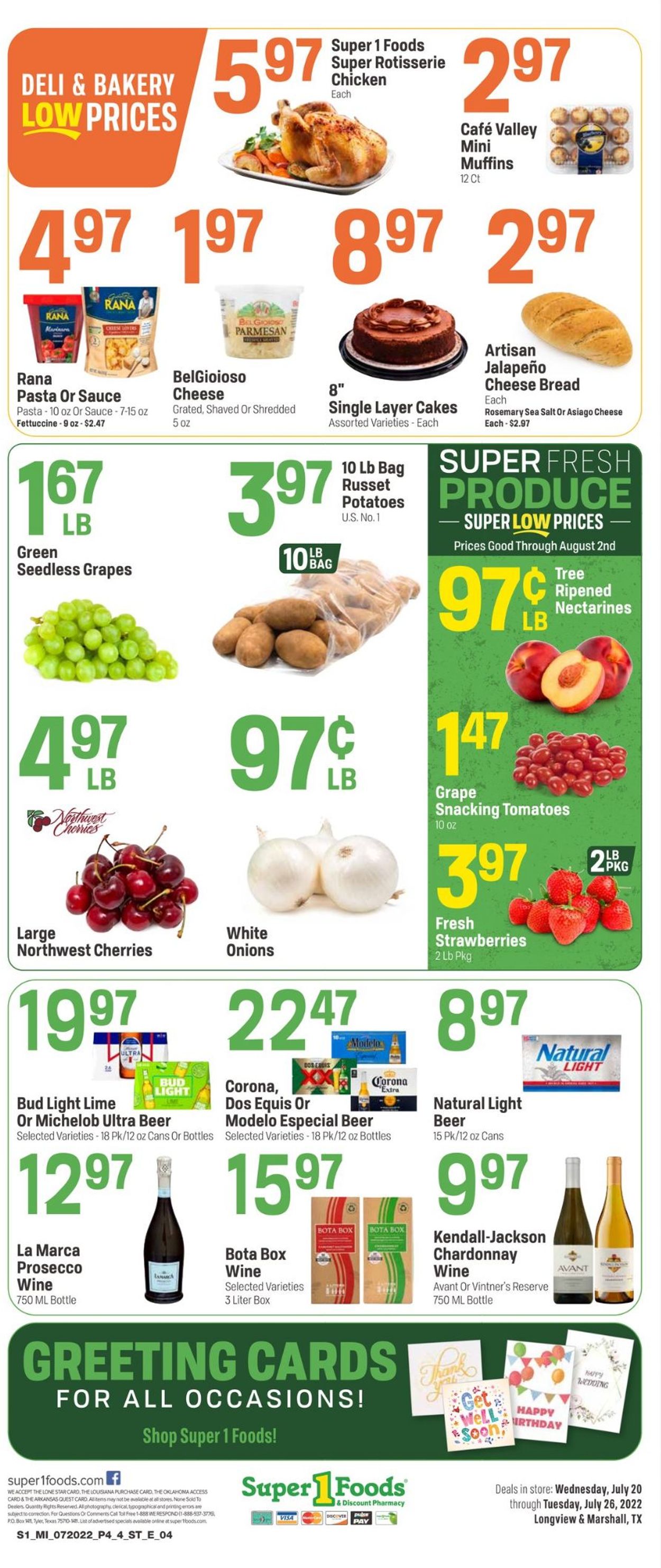 Super 1 Foods Weekly Ad Circular - valid 07/20-07/26/2022 (Page 4)