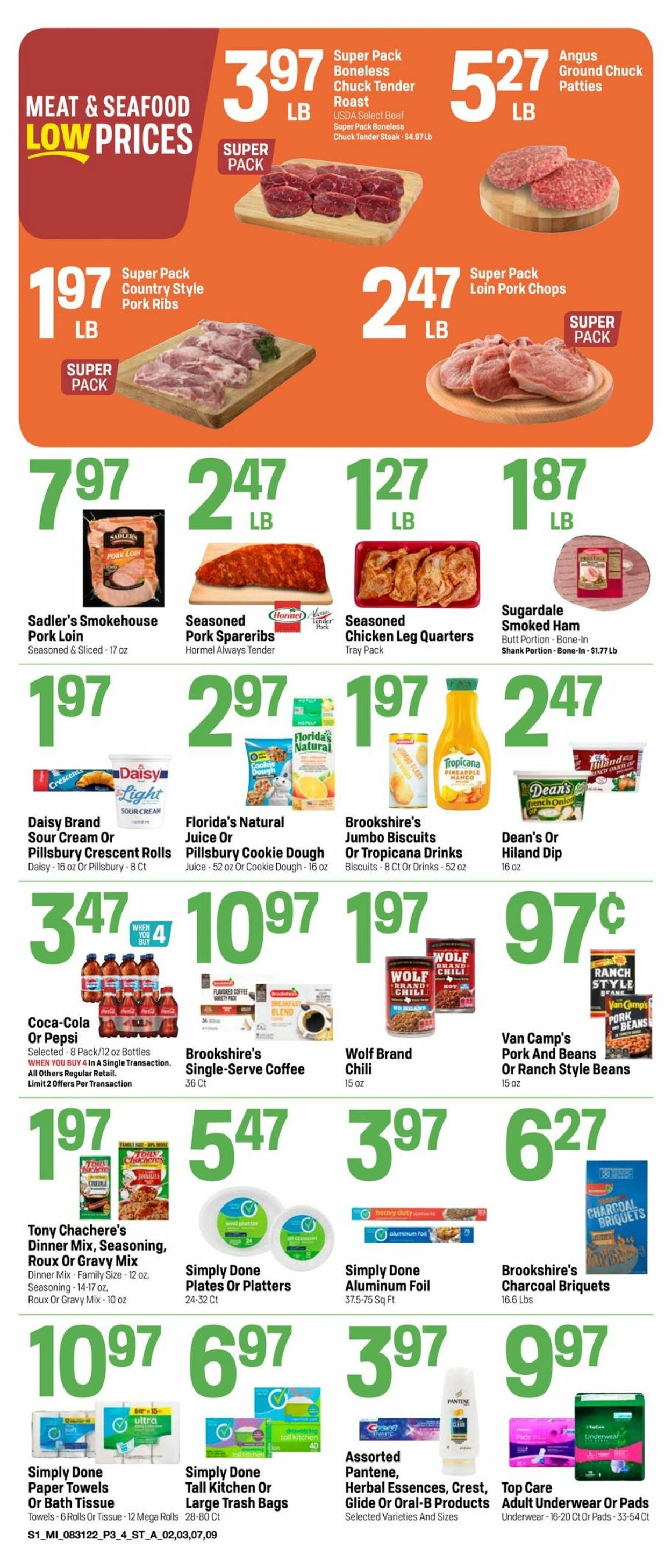 Super 1 Foods Weekly Ad Circular - valid 08/31-09/06/2022 (Page 3)