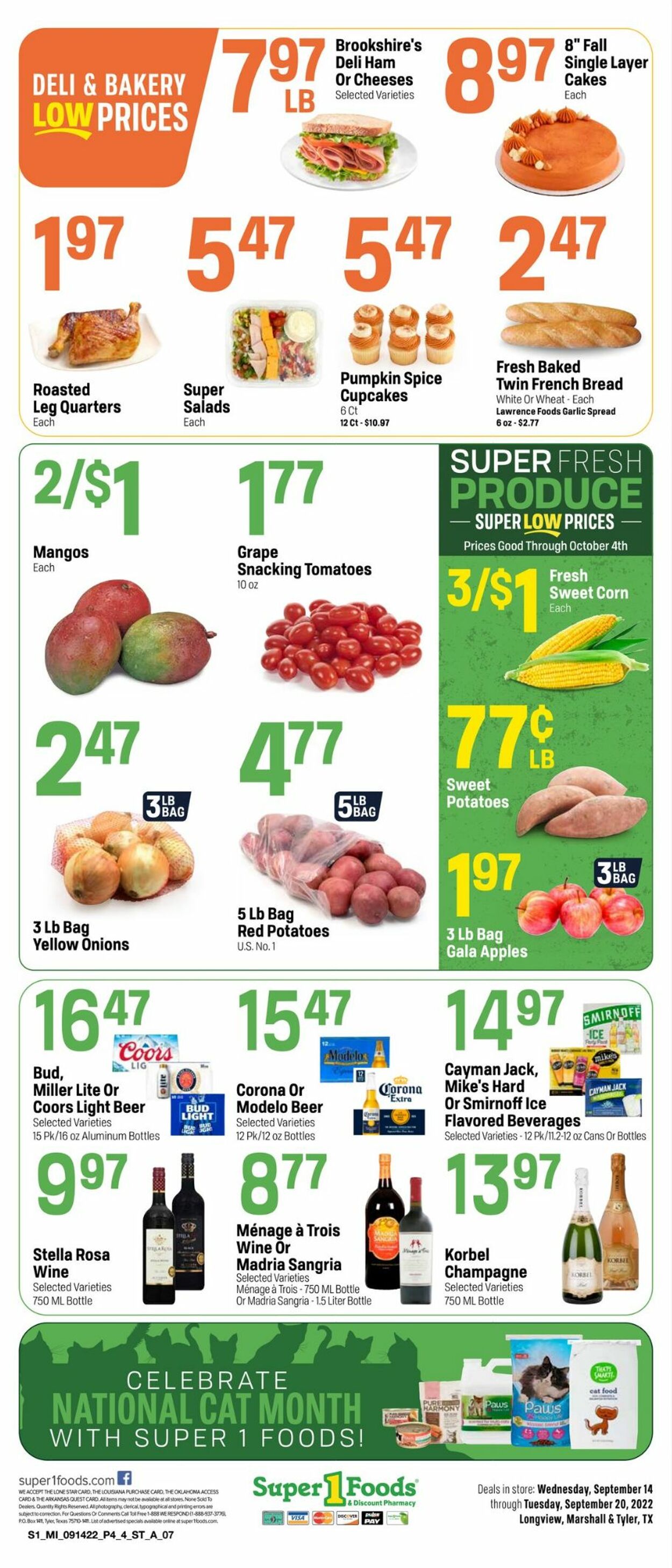 Super 1 Foods Weekly Ad Circular - valid 09/14-09/20/2022 (Page 4)