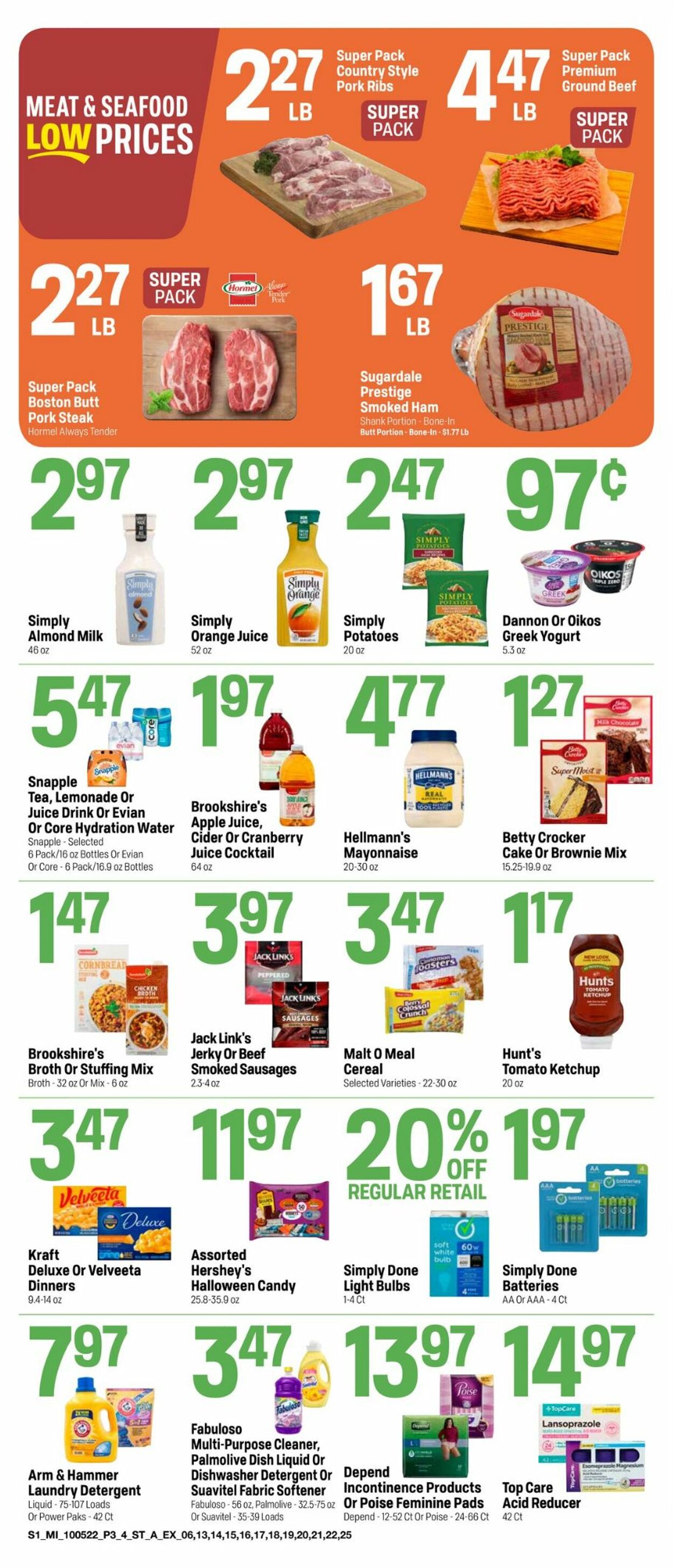 Super 1 Foods Weekly Ad Circular - valid 10/05-10/11/2022 (Page 3)