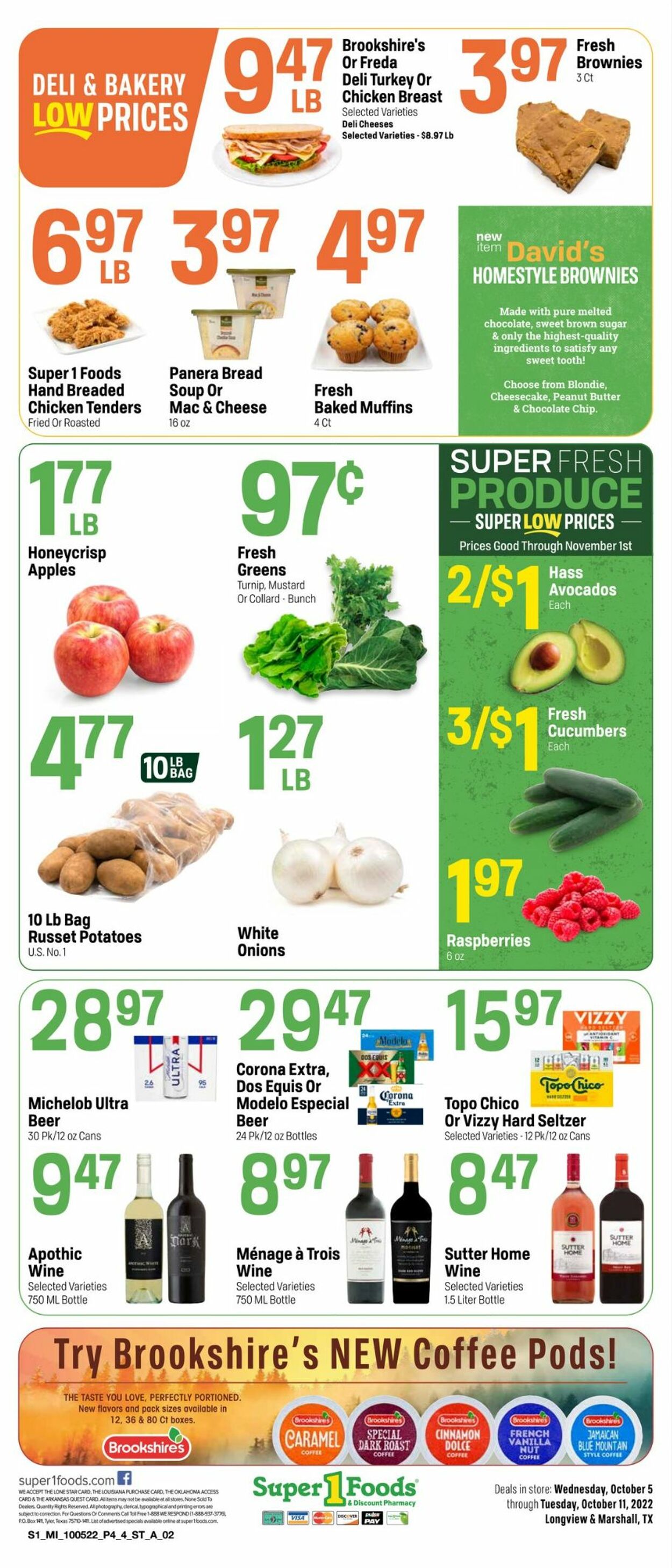 Super 1 Foods Weekly Ad Circular - valid 10/05-10/11/2022 (Page 4)
